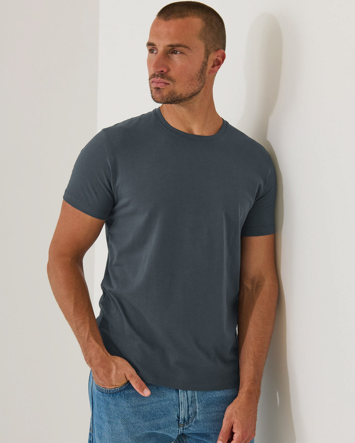 Short Sleeve Stretch Crew T-Shirt