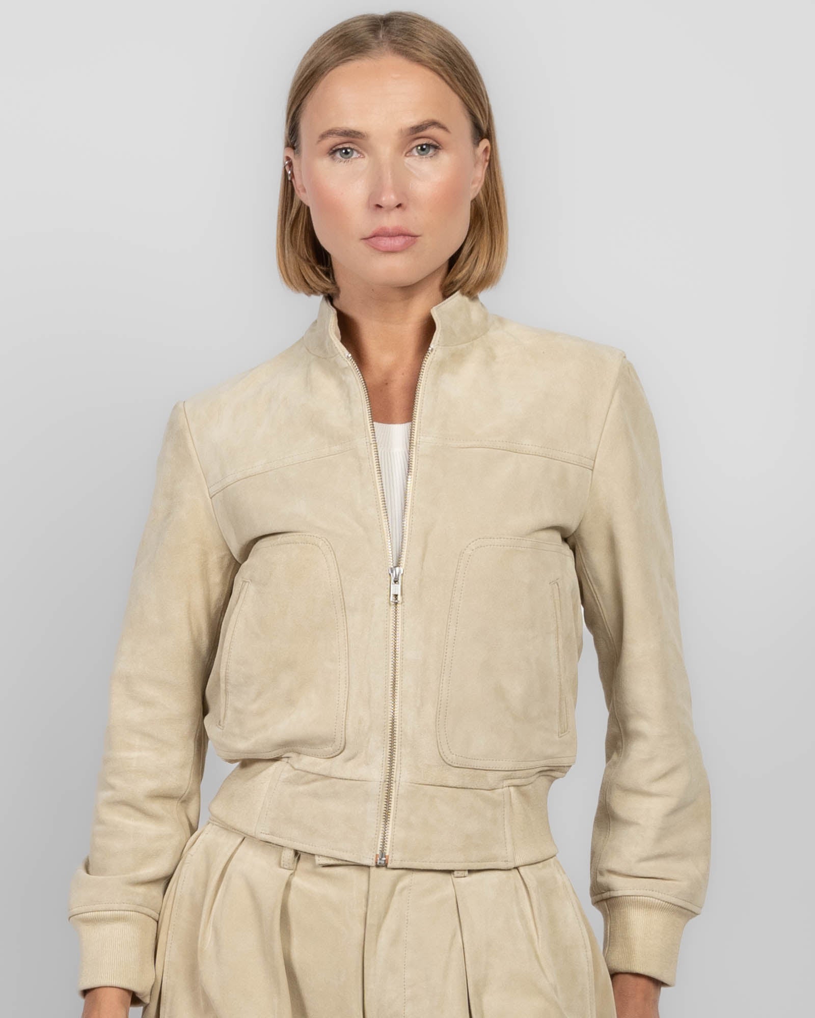 Shrunken Leather Jacket