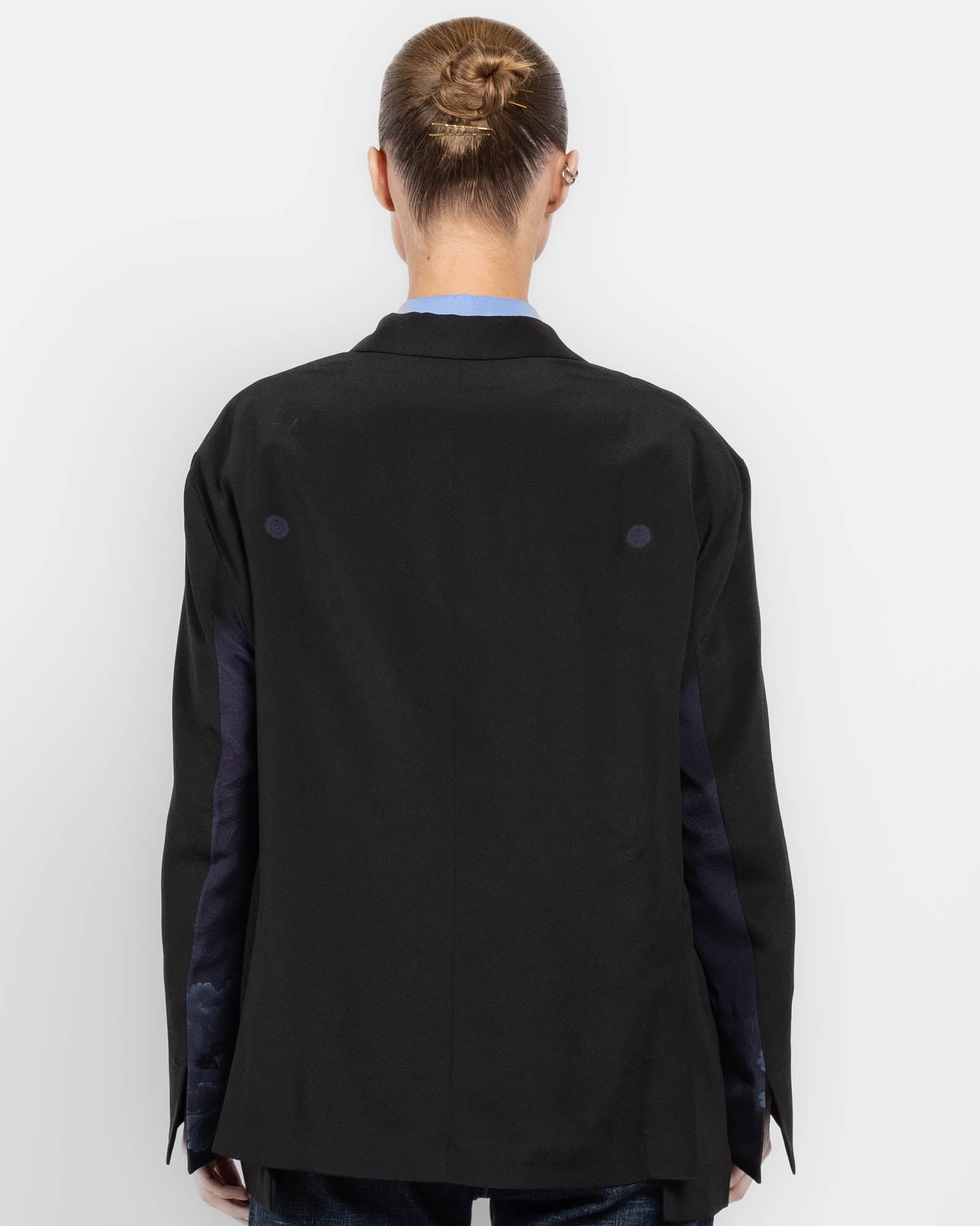 Oversized Double-Breasted Jacket