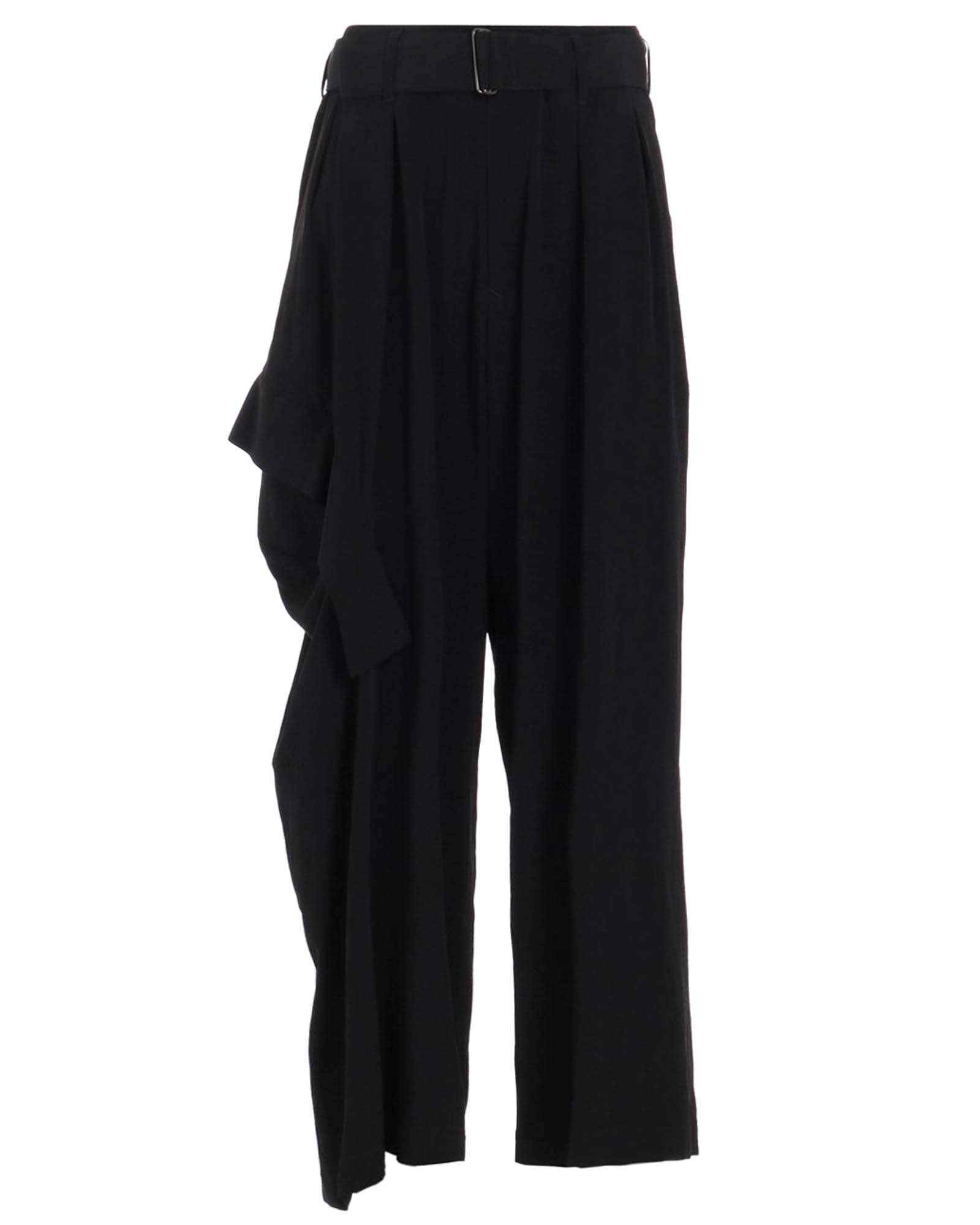 Draped Loose Trousers