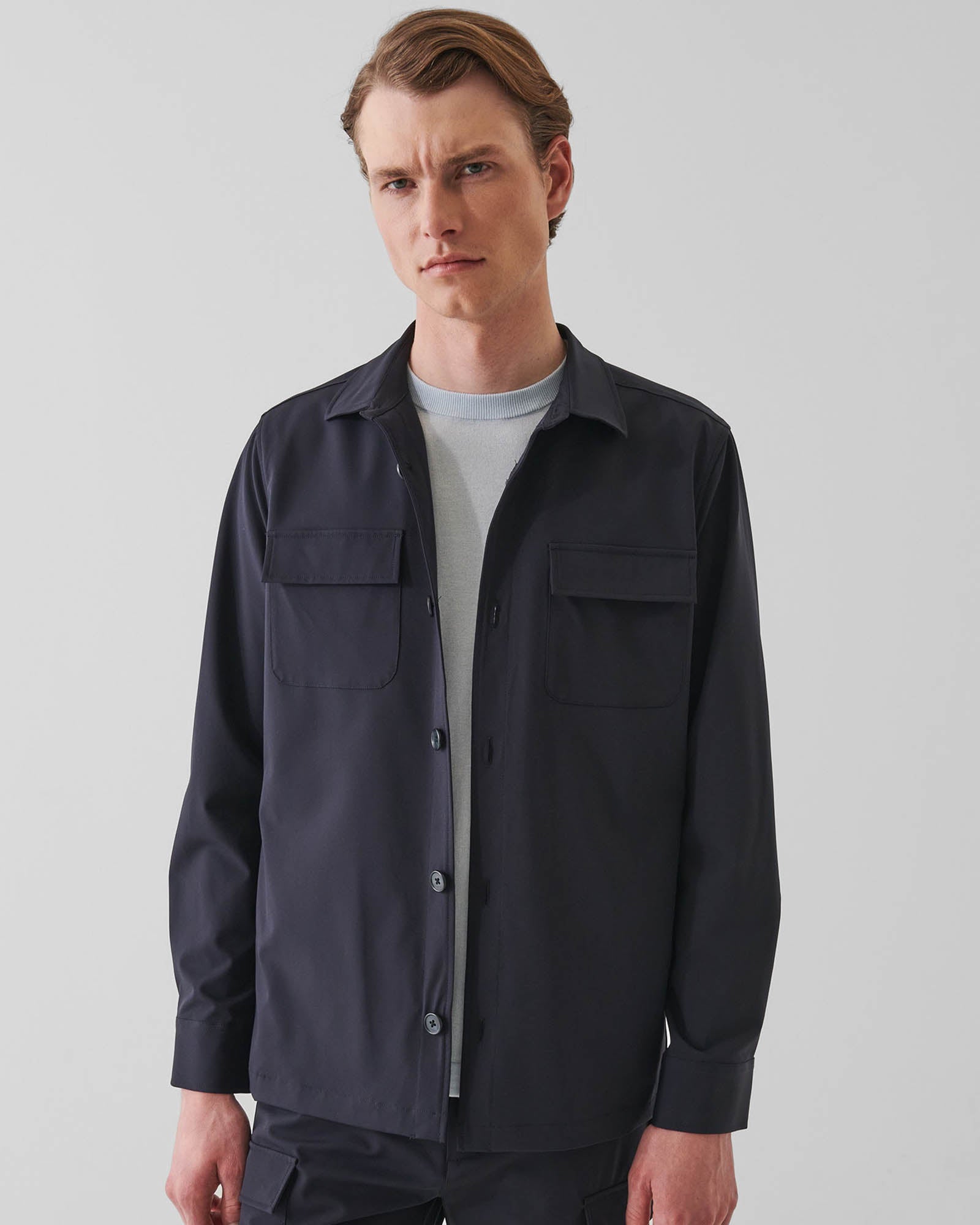 Veste chemise boutonnée