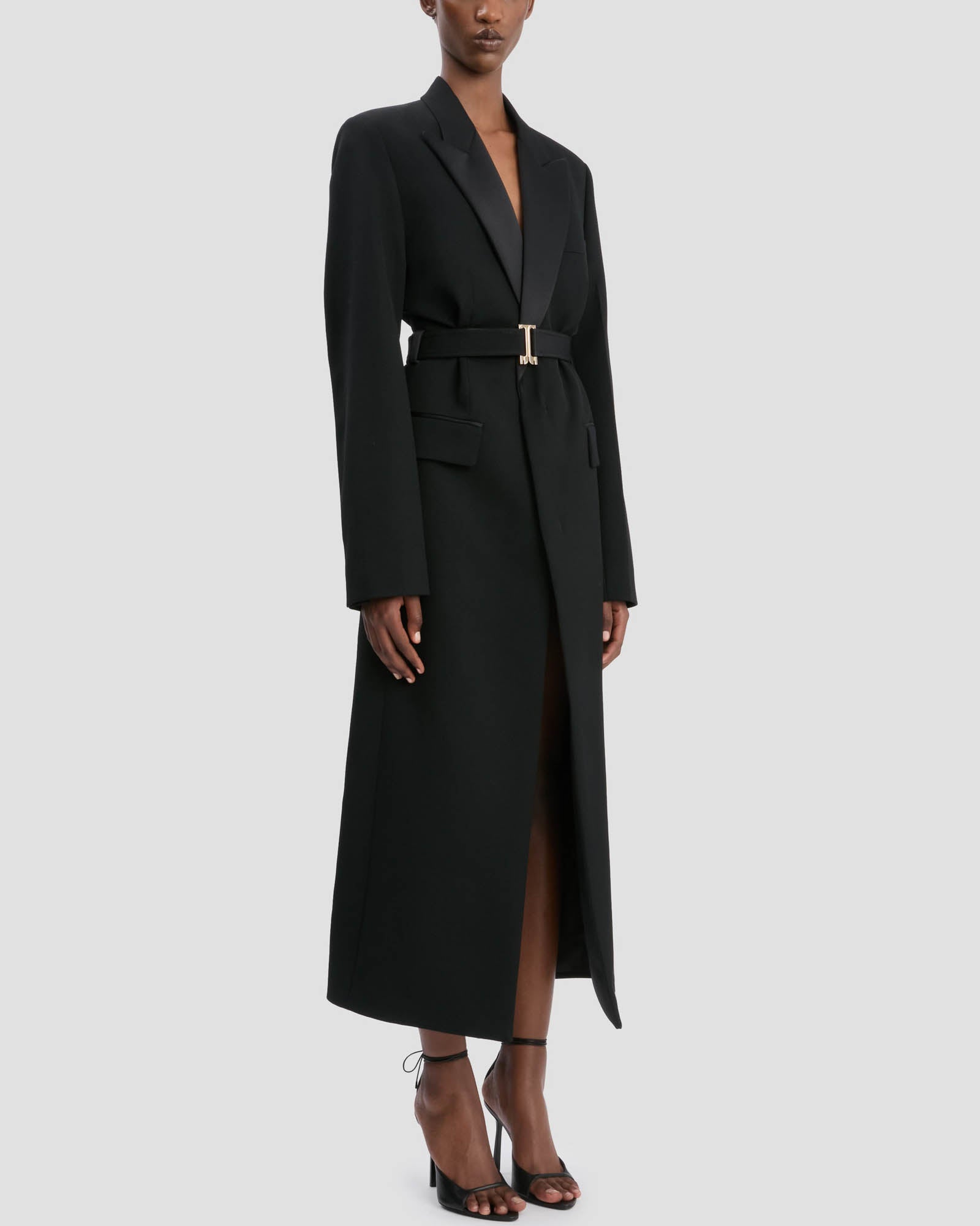 Belted Tailored Coat