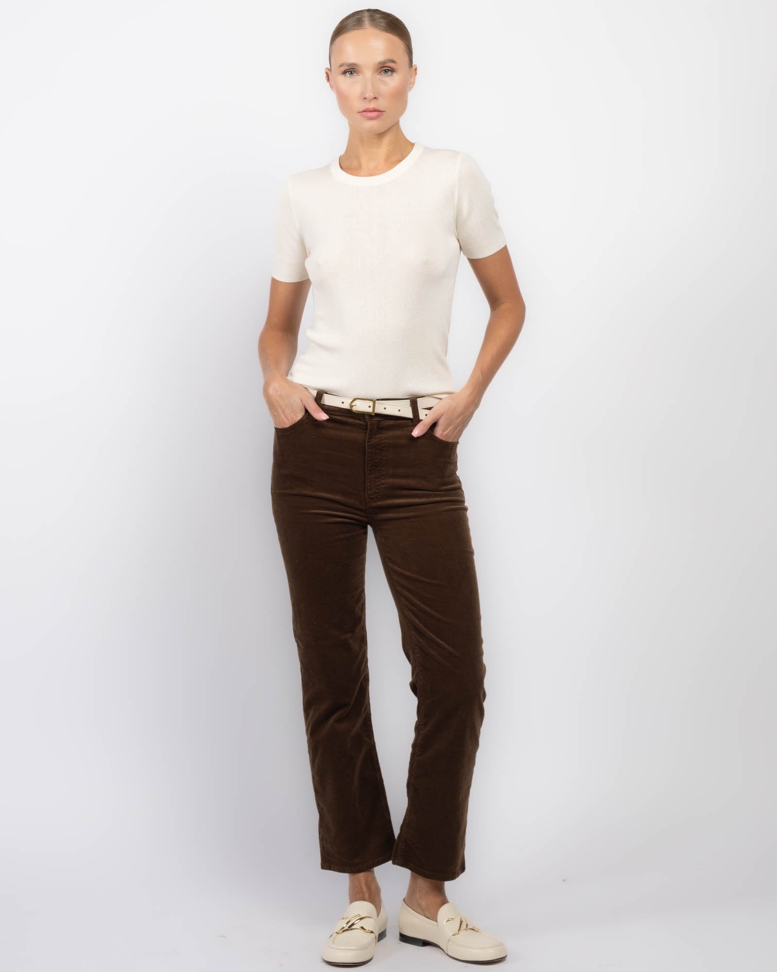 Le Sleek Corduroy Pants