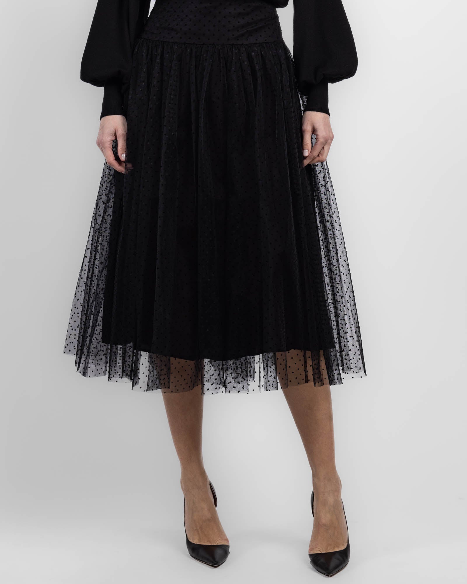 Tulle Polka Dot Skirt