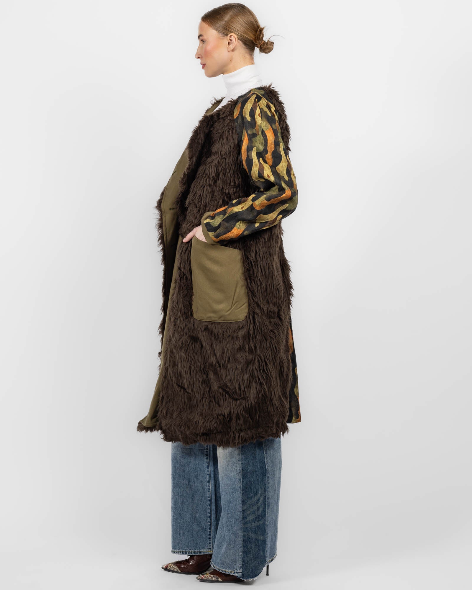 Reversible Trench Coat Liner