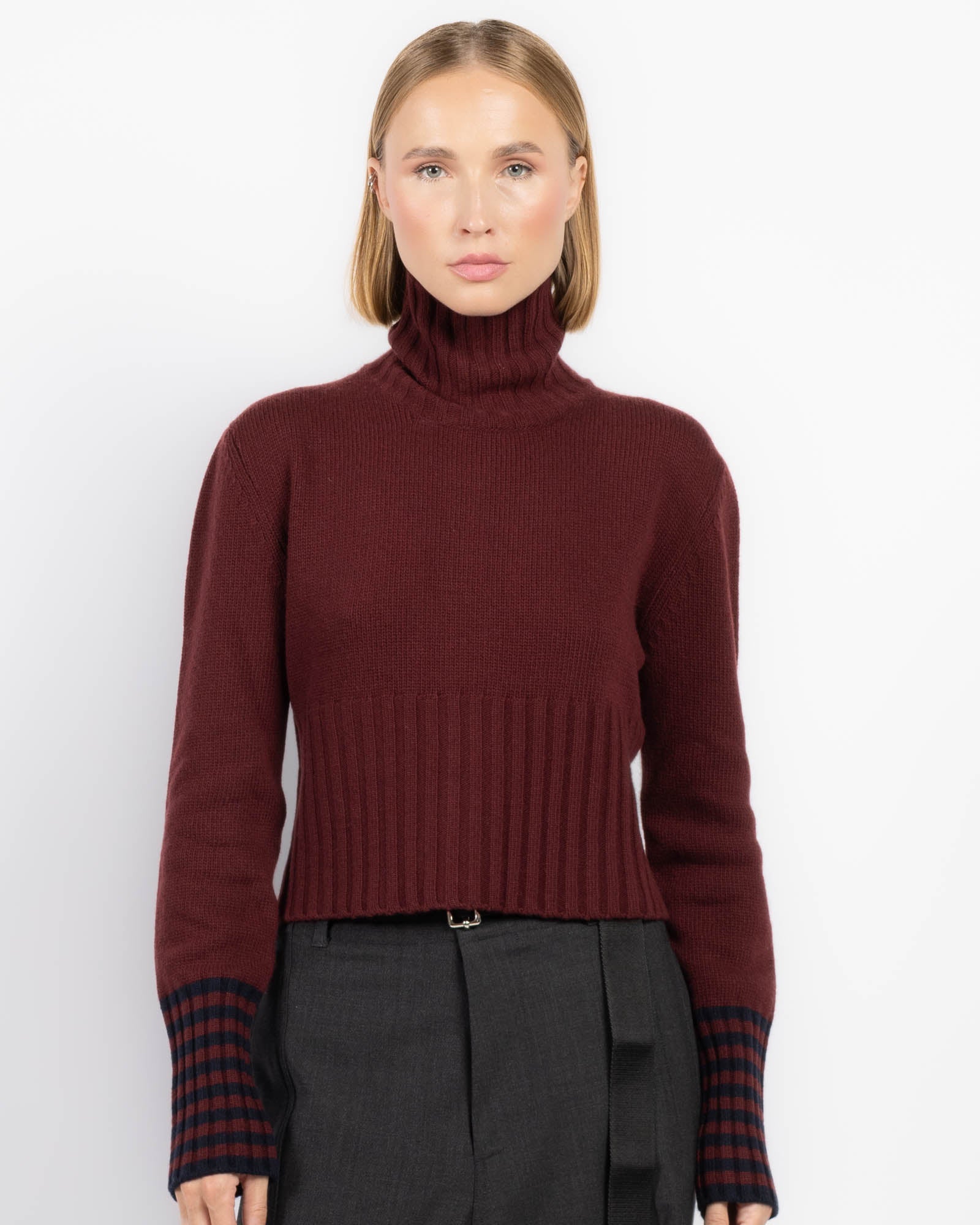 Knit Turtleneck Sweater