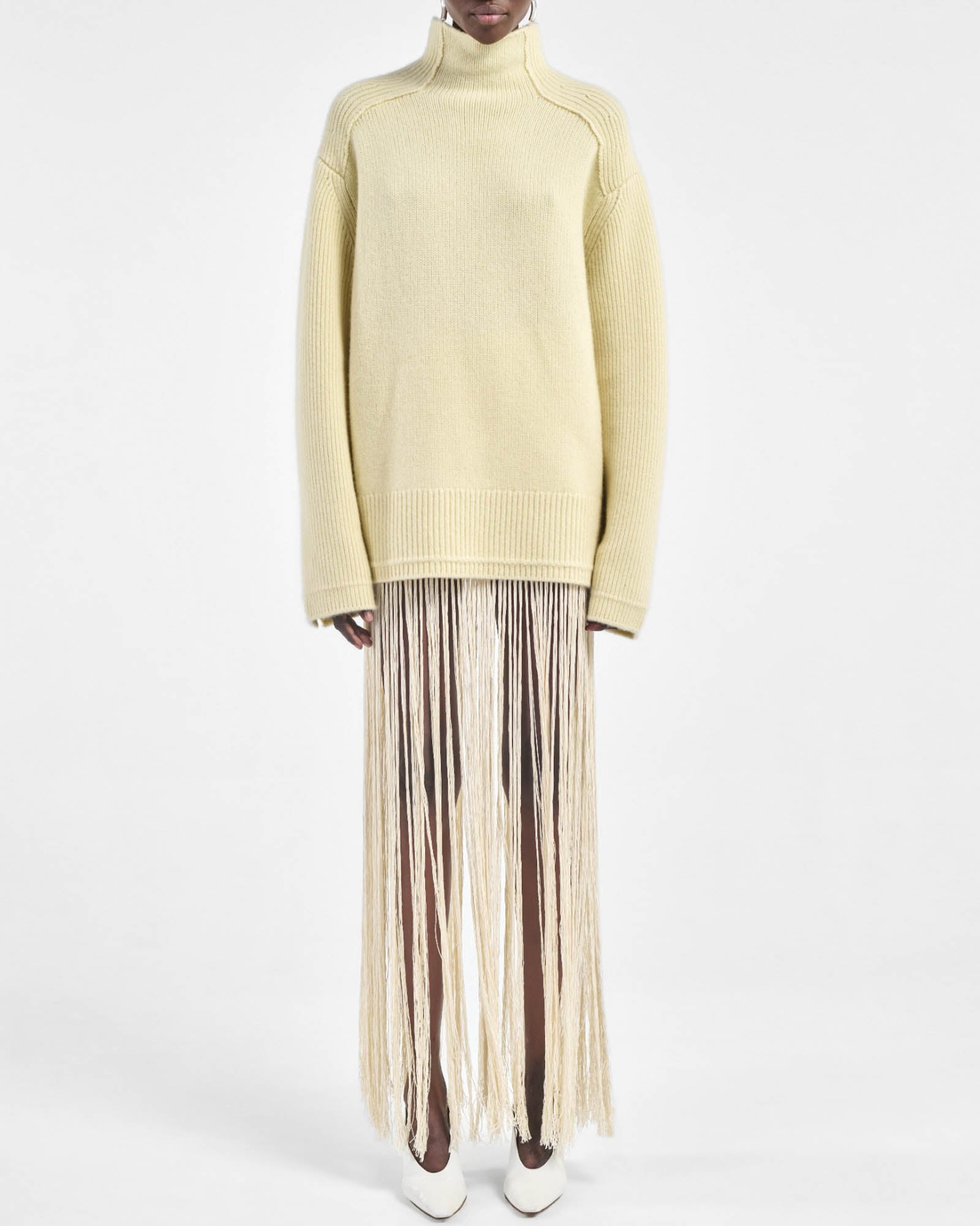 Button Mock Sweater