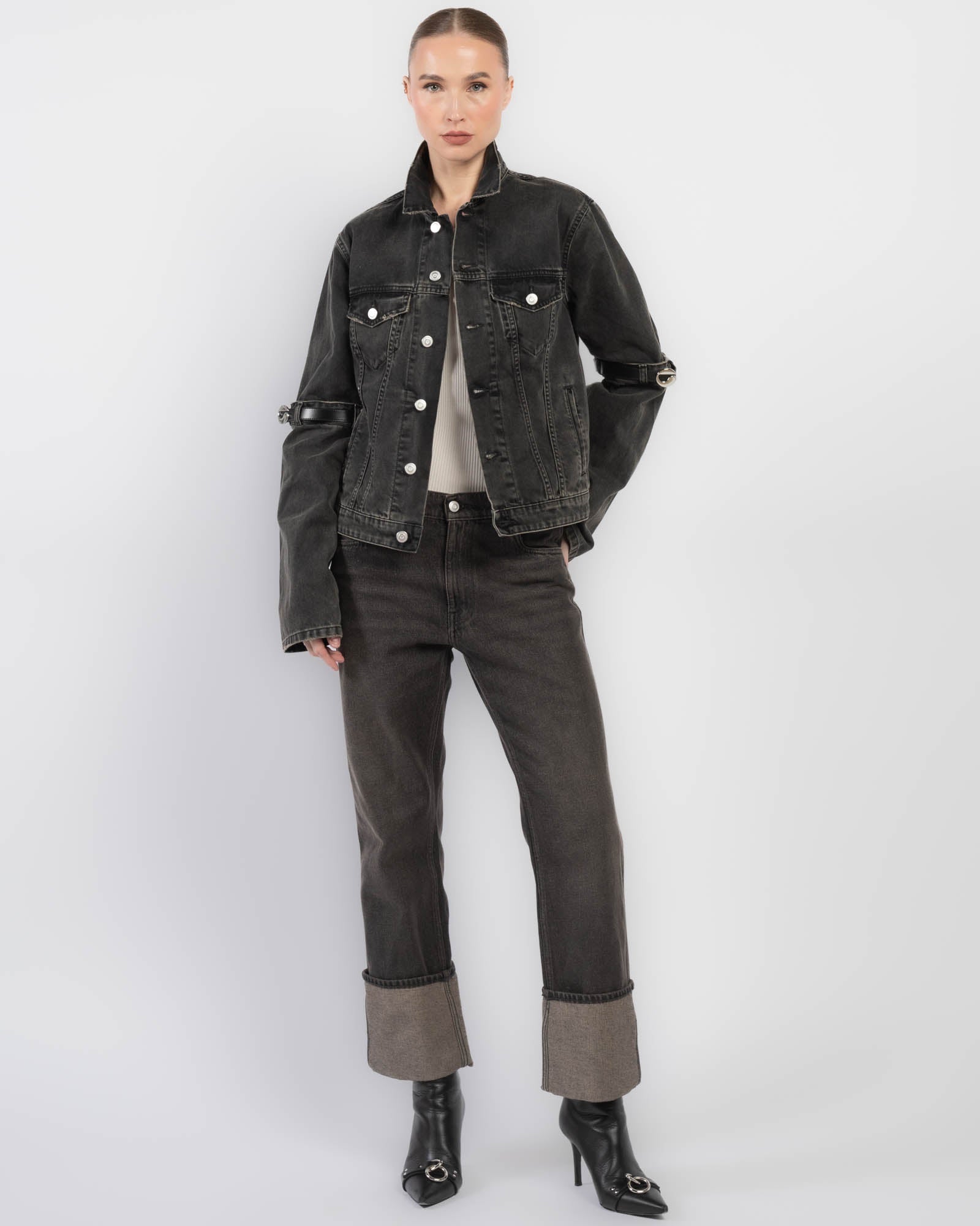Hybrid Denim Shirt Jacket