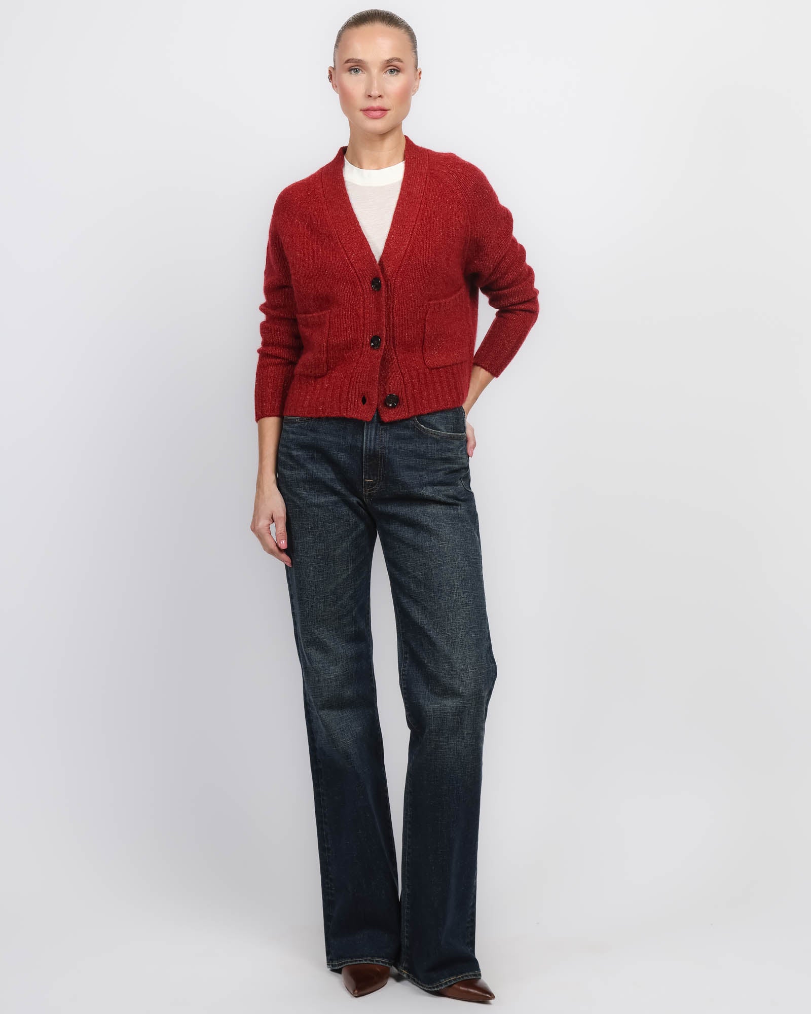 V-Neck Cardigan