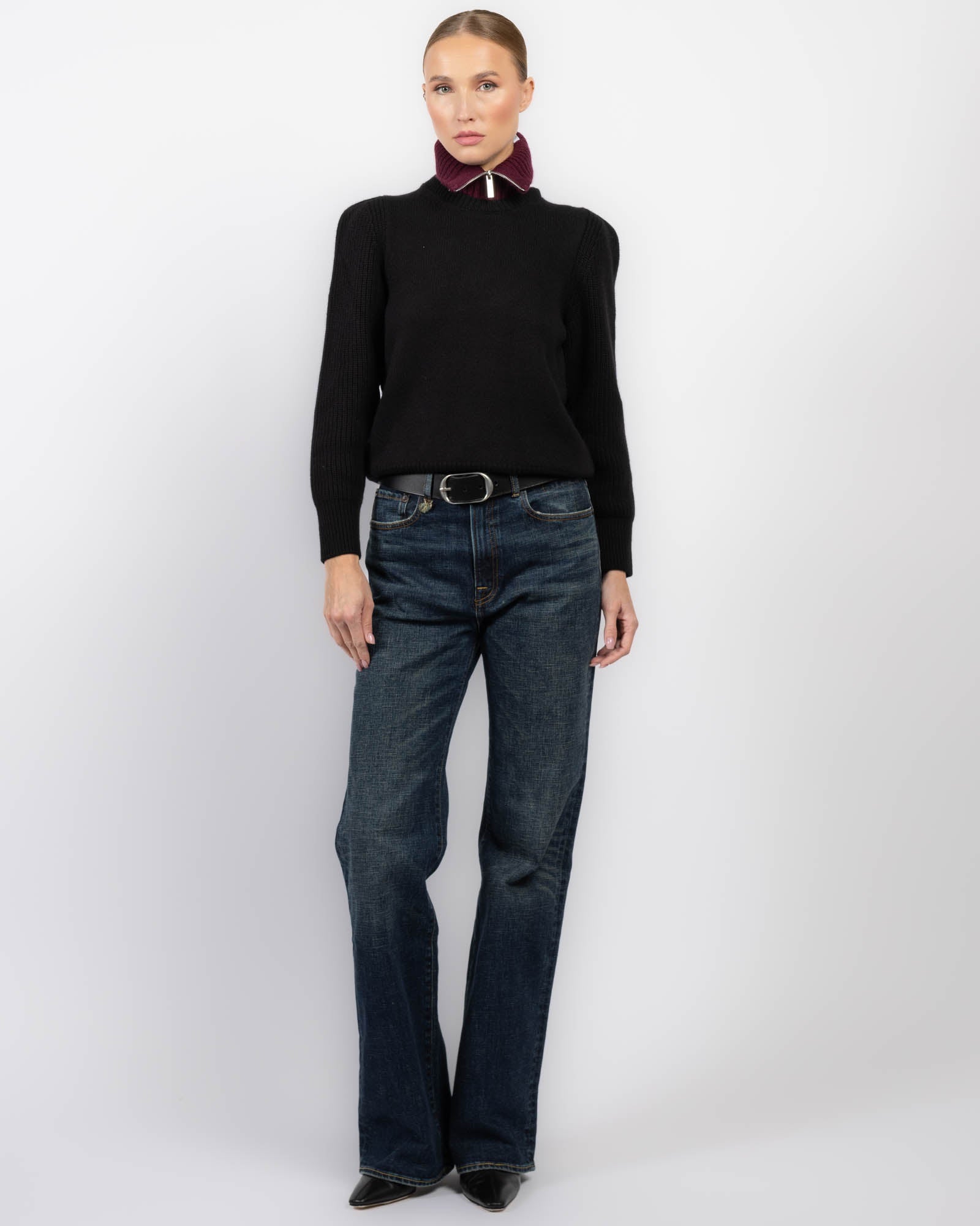 Knit Cash Collar