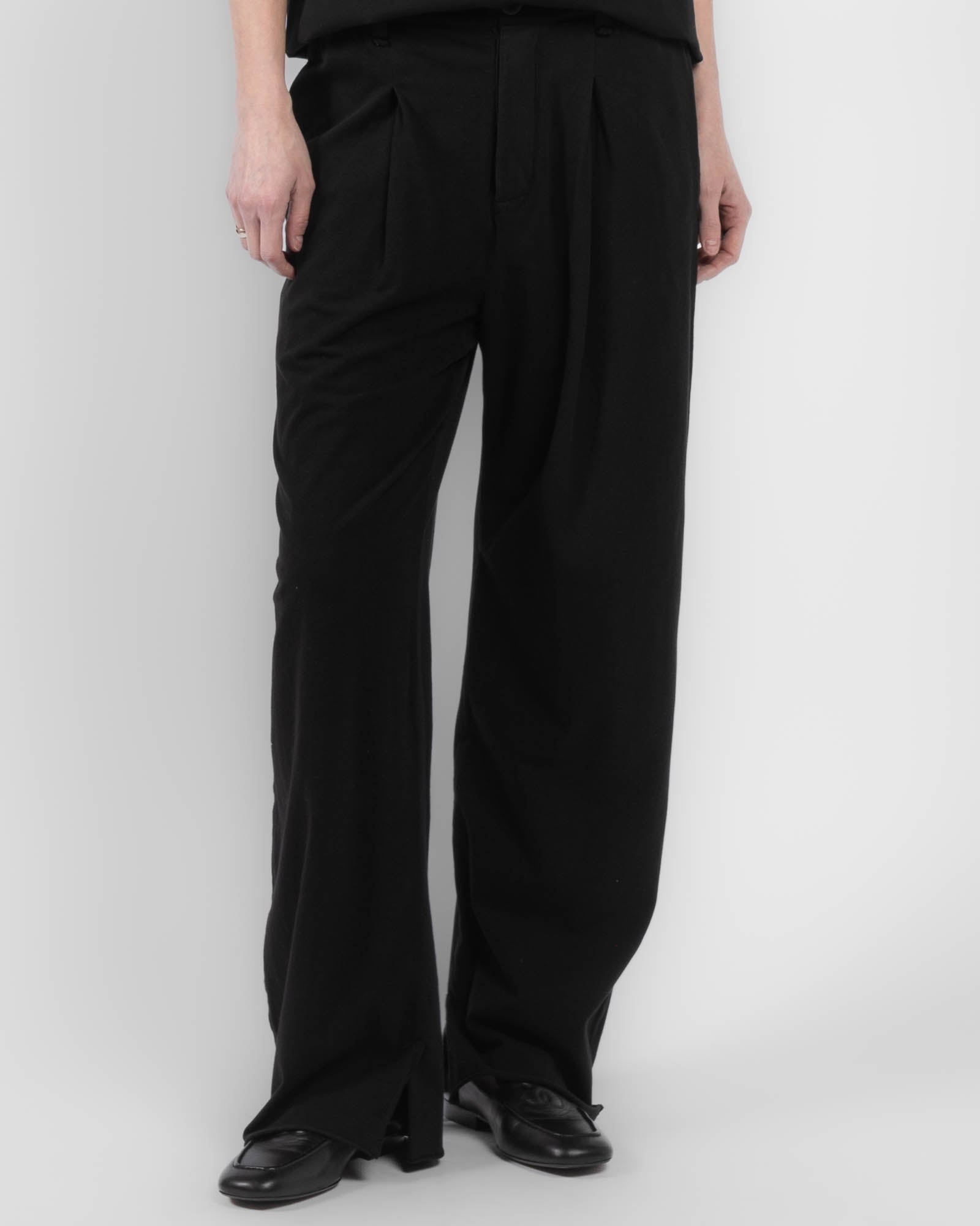 Pleated Pants