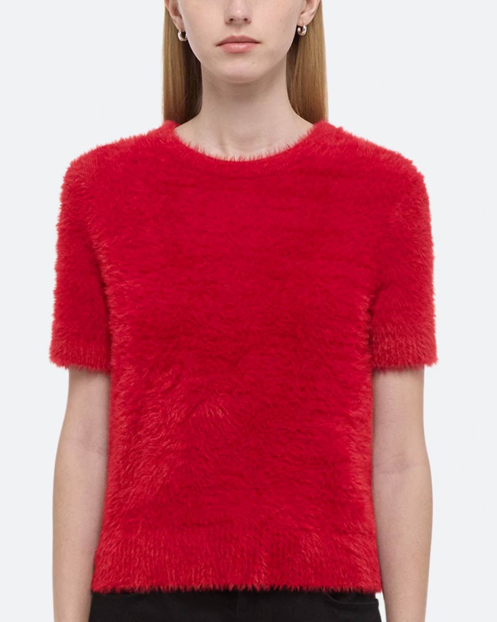 Crop Eyelash Tee