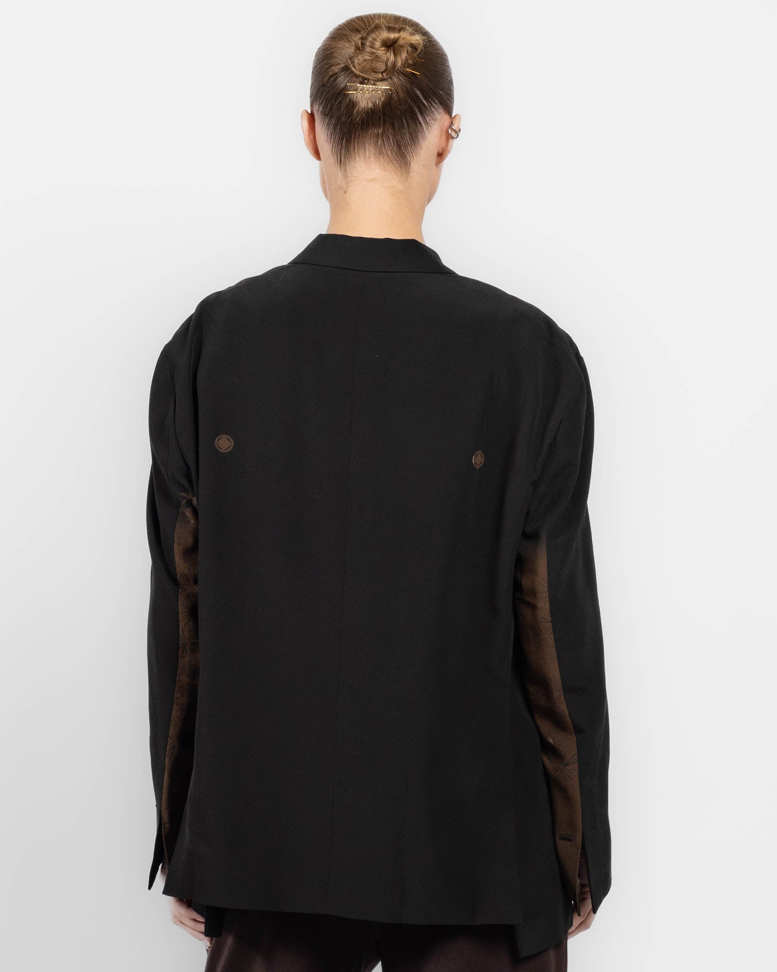 Oversized Double-Breasted Jacket