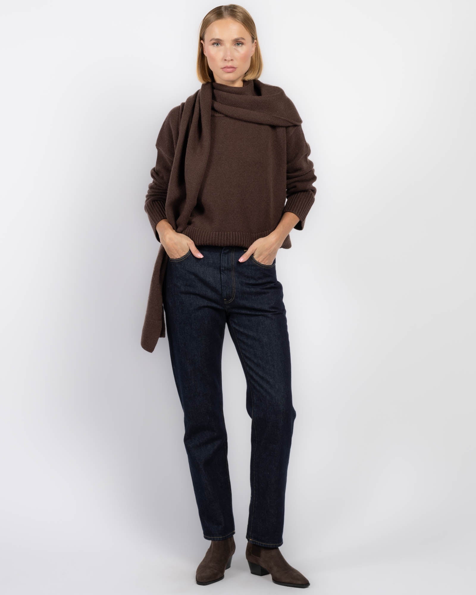Elson Scarf Sweater