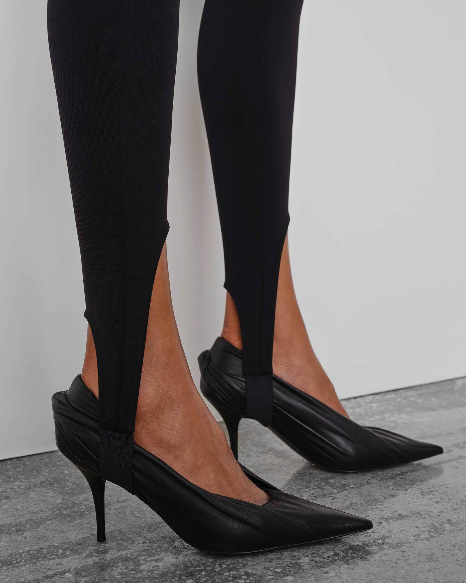 Opaque Stirrup Leggings