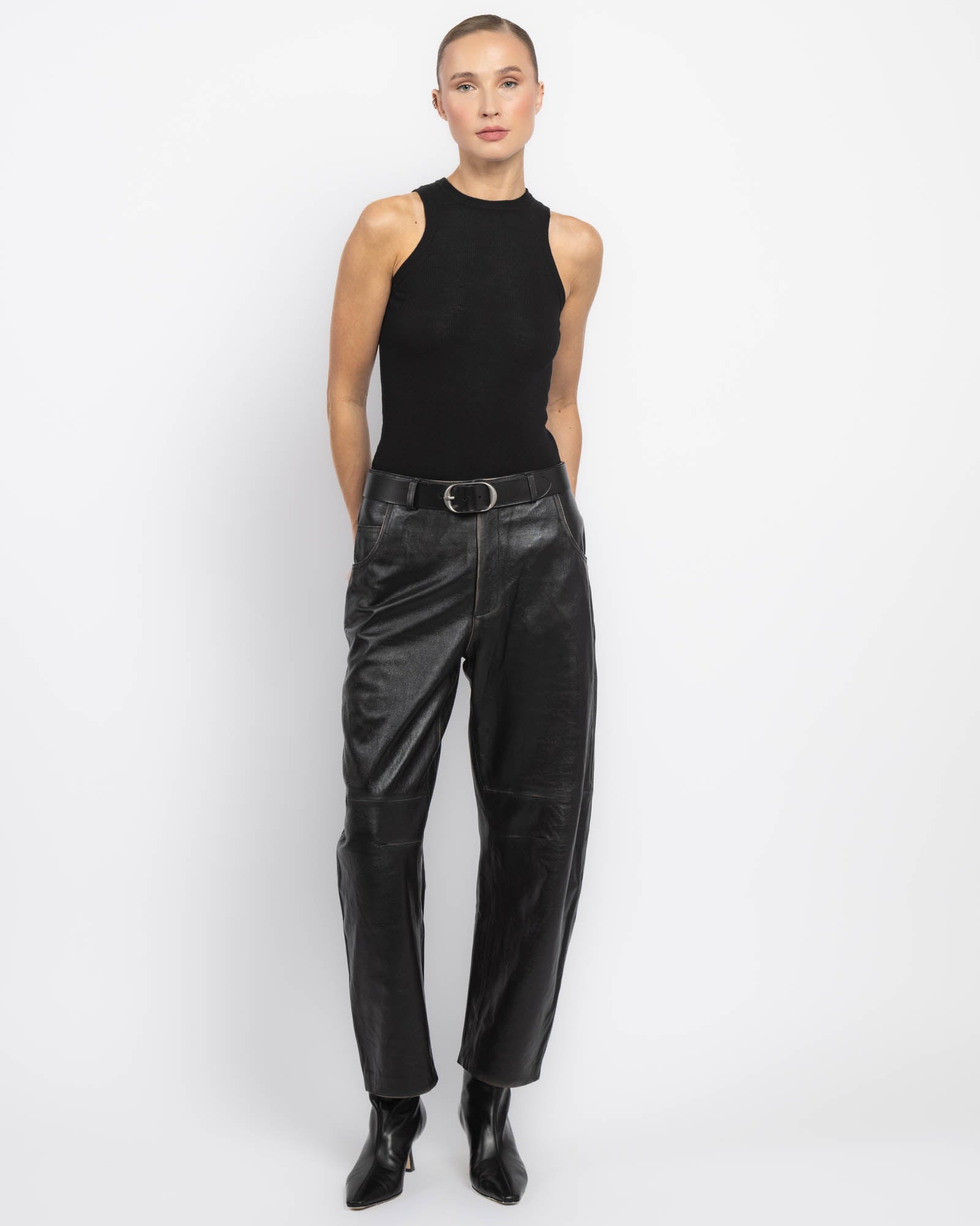 Giorgio Brato X Jade Leather Pants