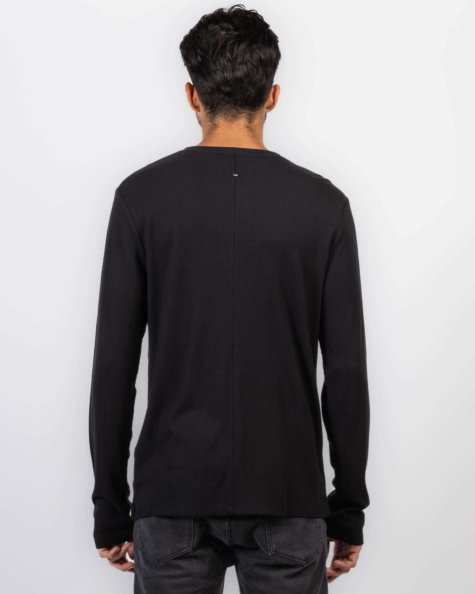 Tech Waffle Henley Top