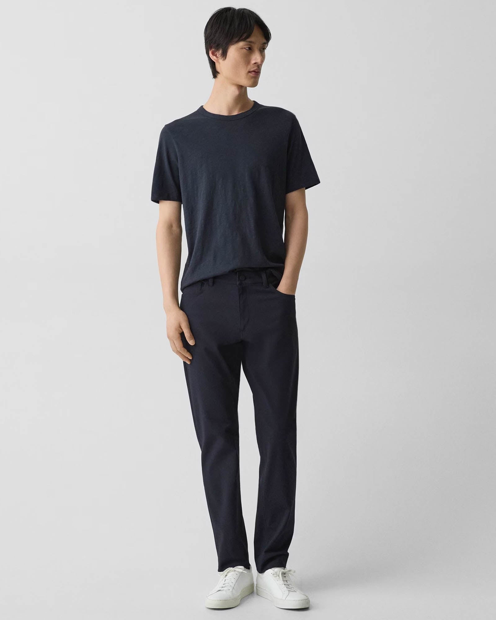 Pantalon en sergé Raffi