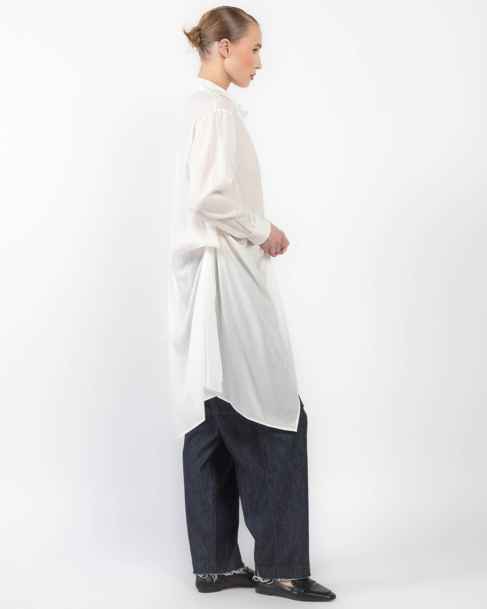 L Draped Blouse