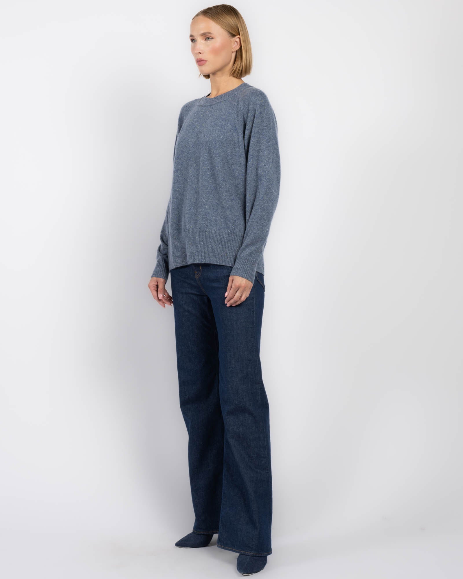Raglan Rib Sweater