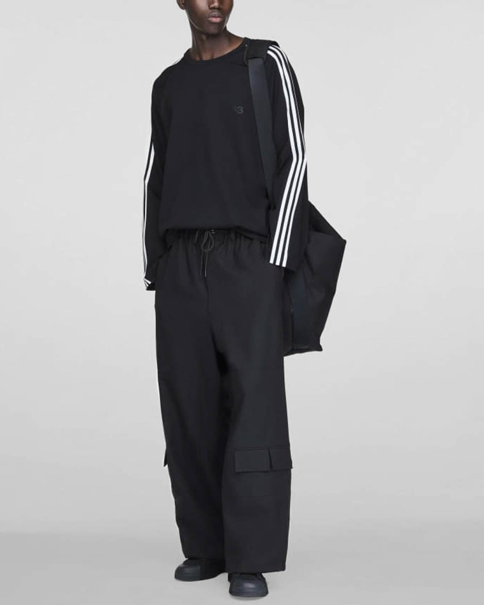 Long Sleeve 3 Stripes Tee