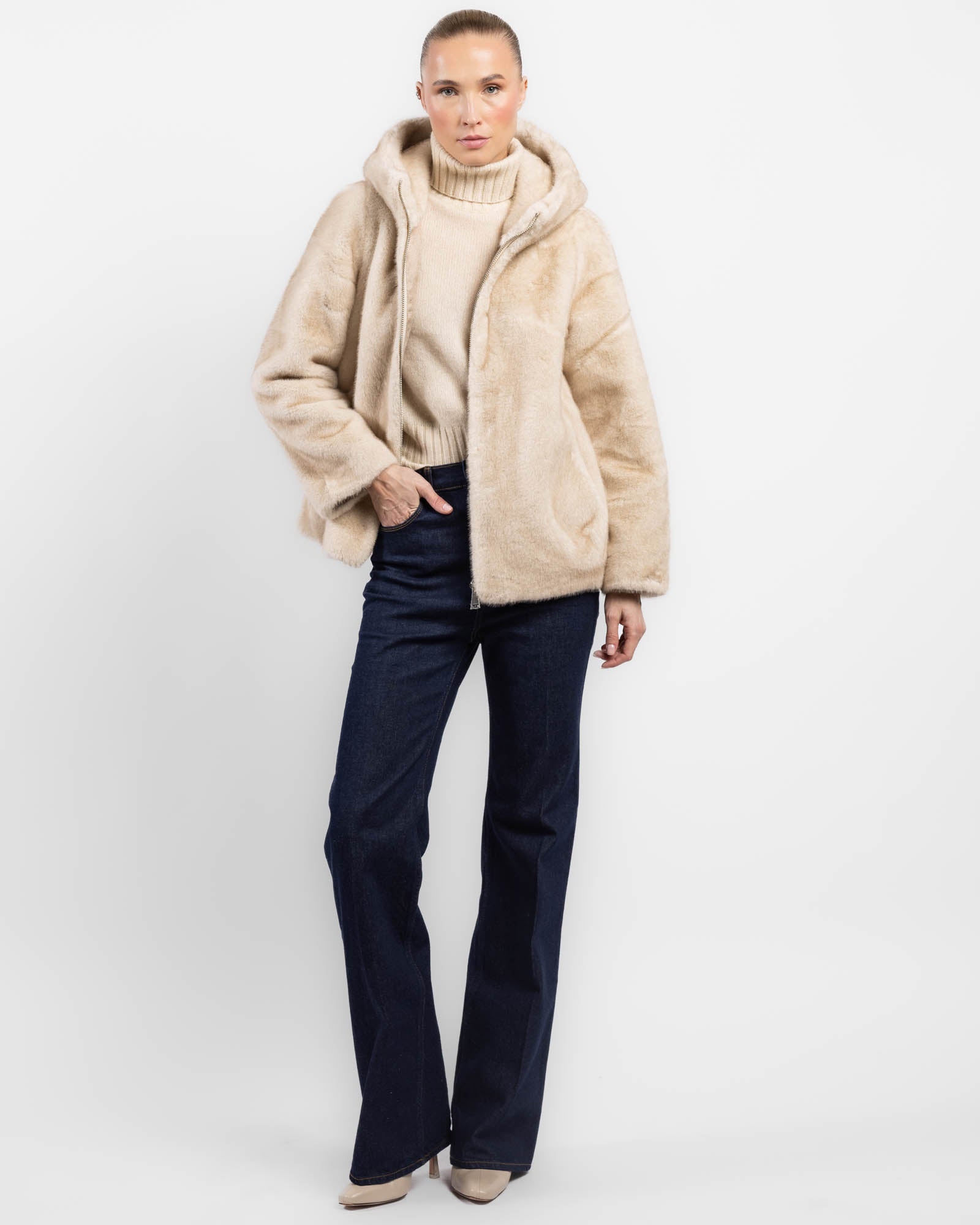 Faux Fur Jacket