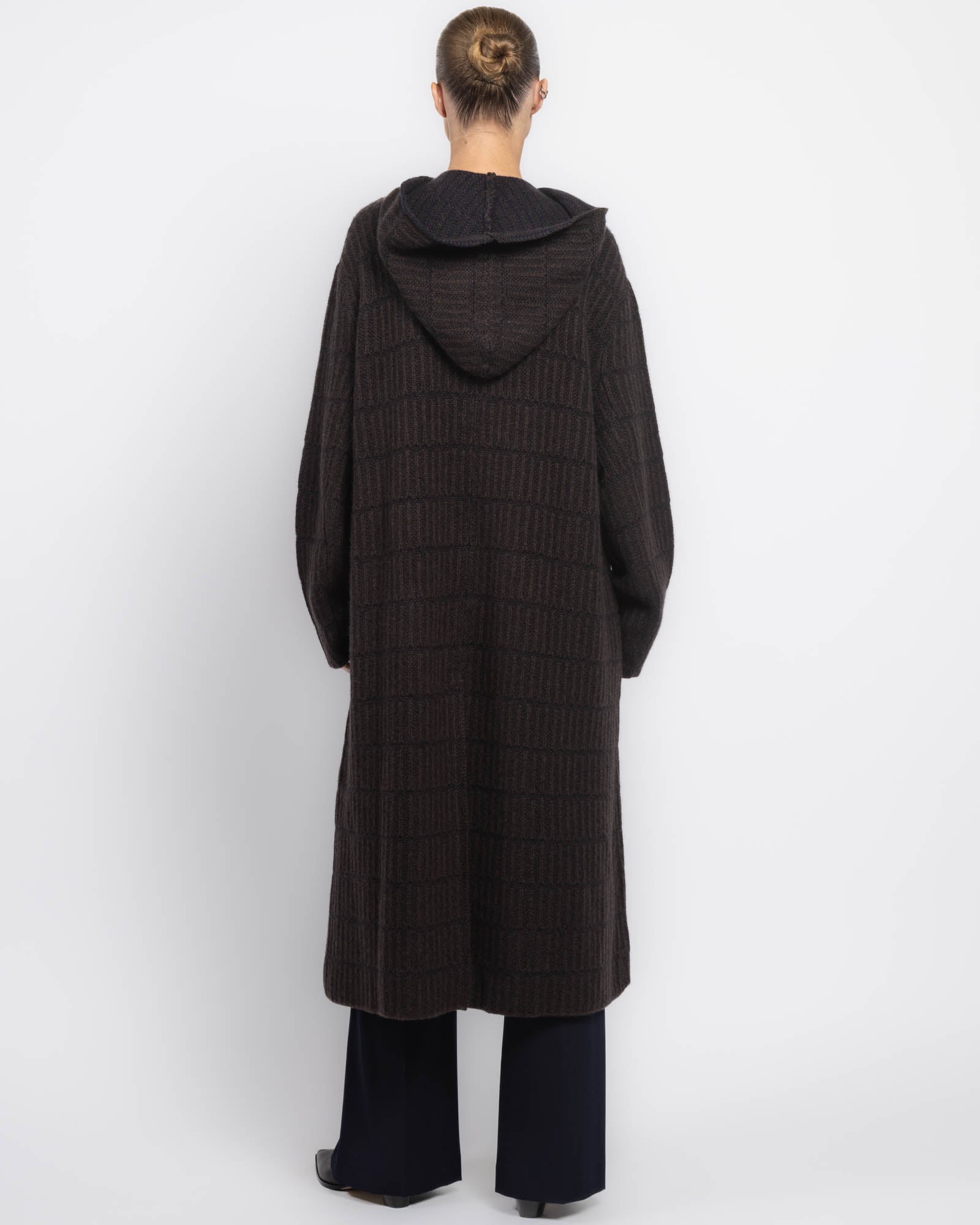 Oversized Hooded Coat