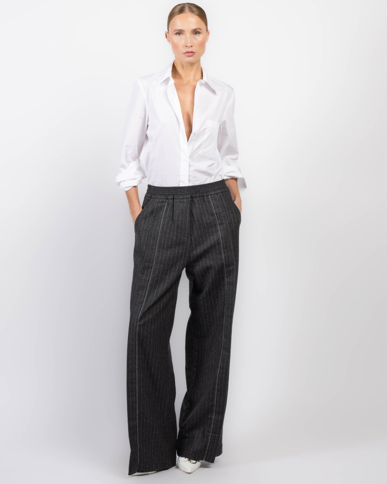 Pinstripe Soft Pants