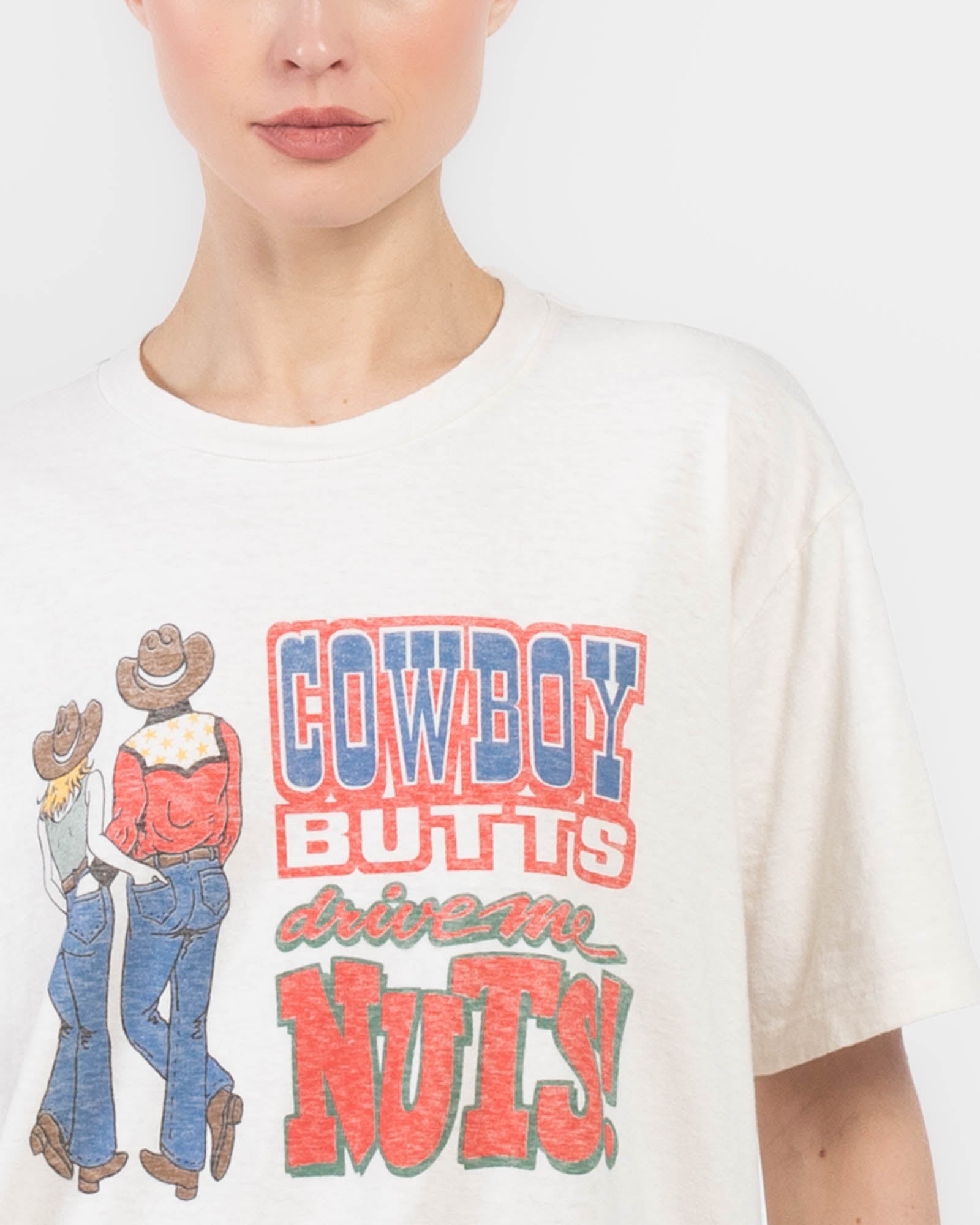 Cowboy Butts Boyfriend Tee