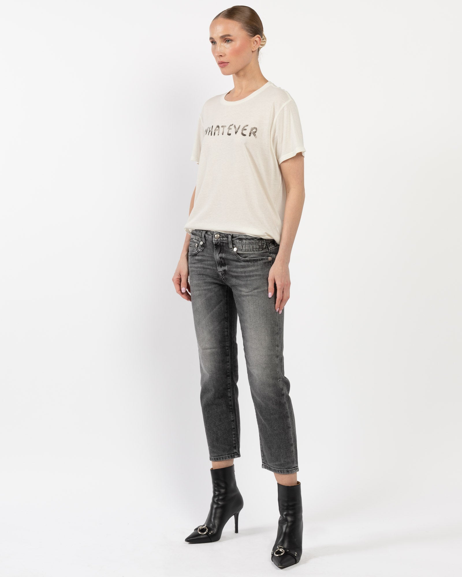 Jean droit pour garçon