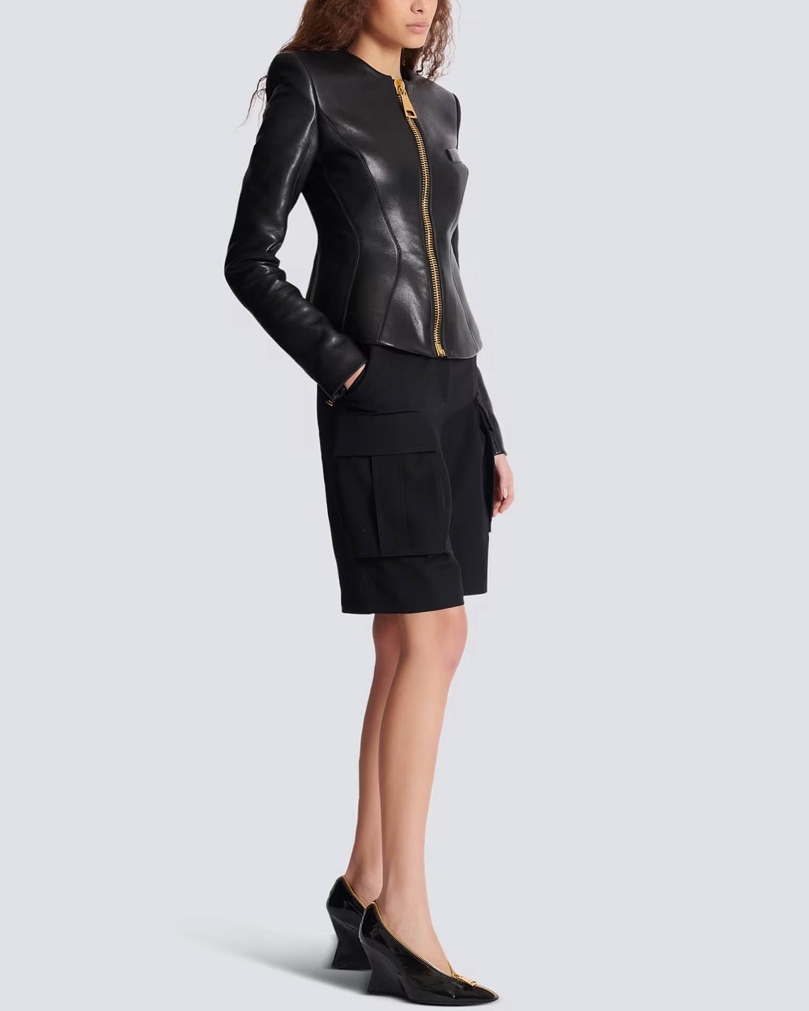 Zipped Basque Jacket