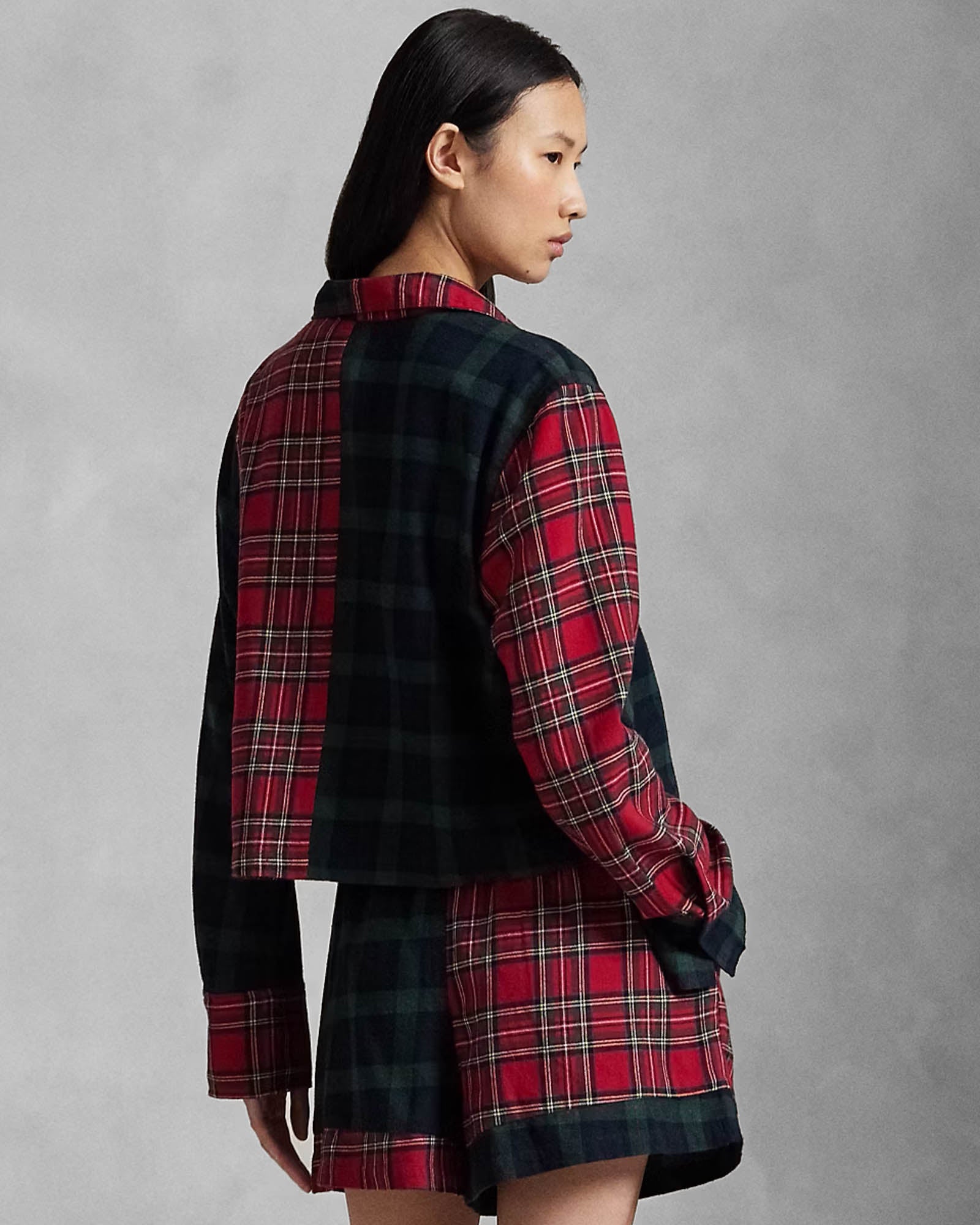 Ensemble pyjama haut court et boxer