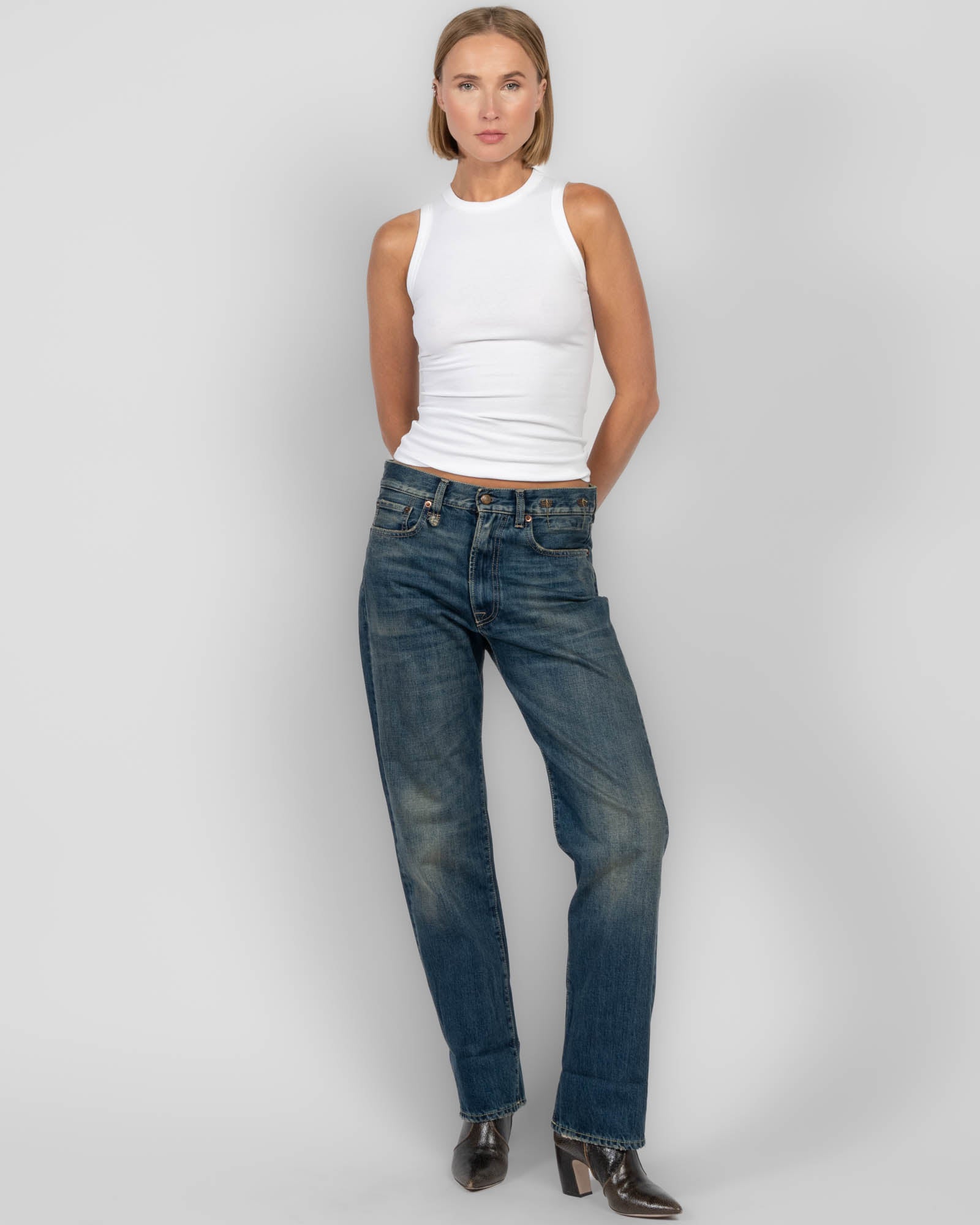 Cuff Boyfriend Jeans