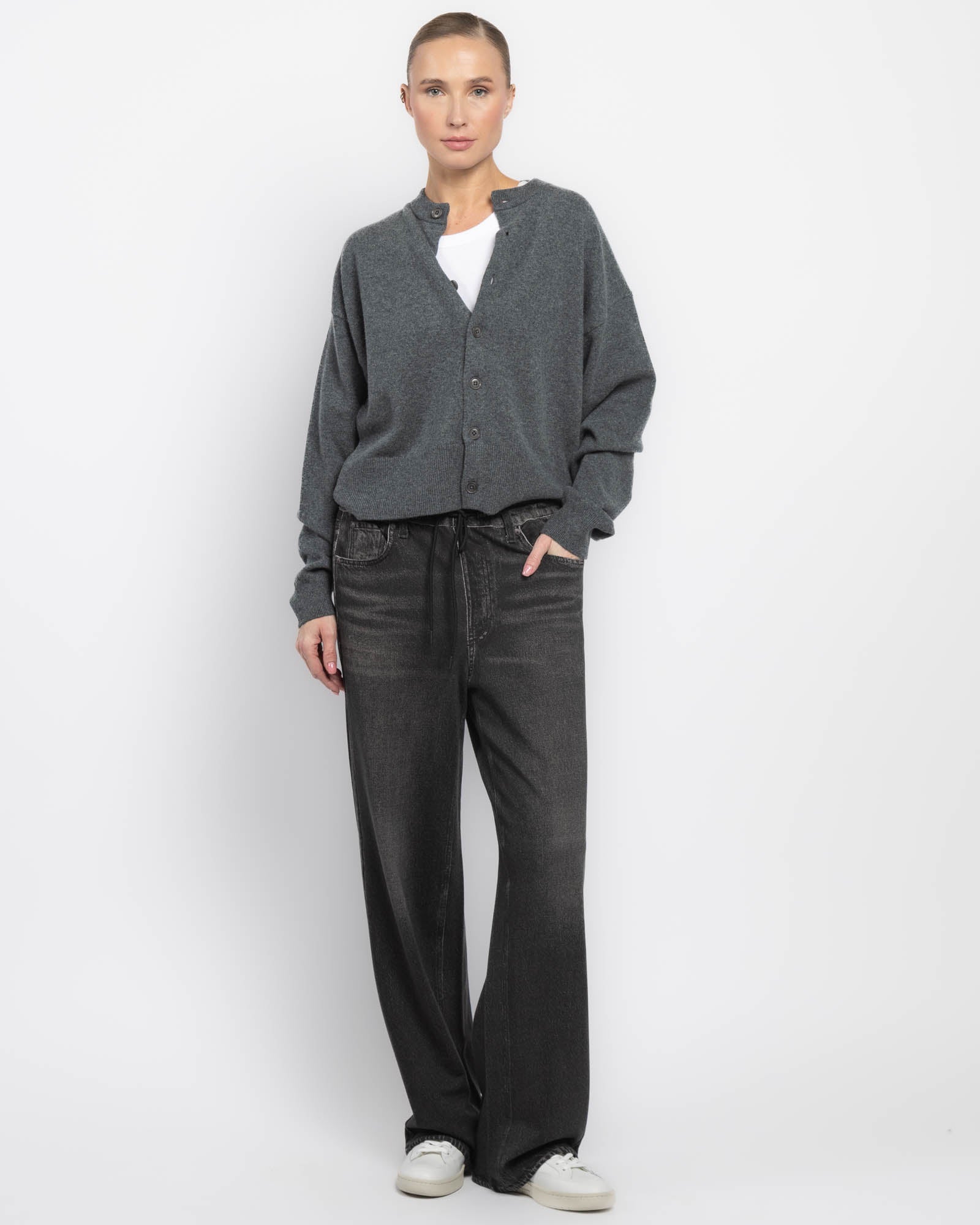 Miramar Drawstring Wide-Leg Pants