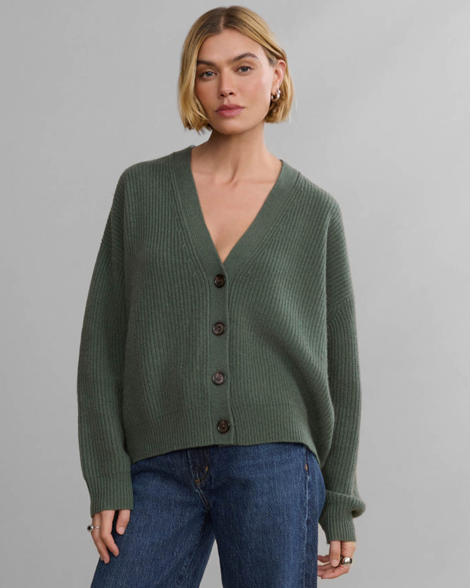 Cocoon Crop Cardigan