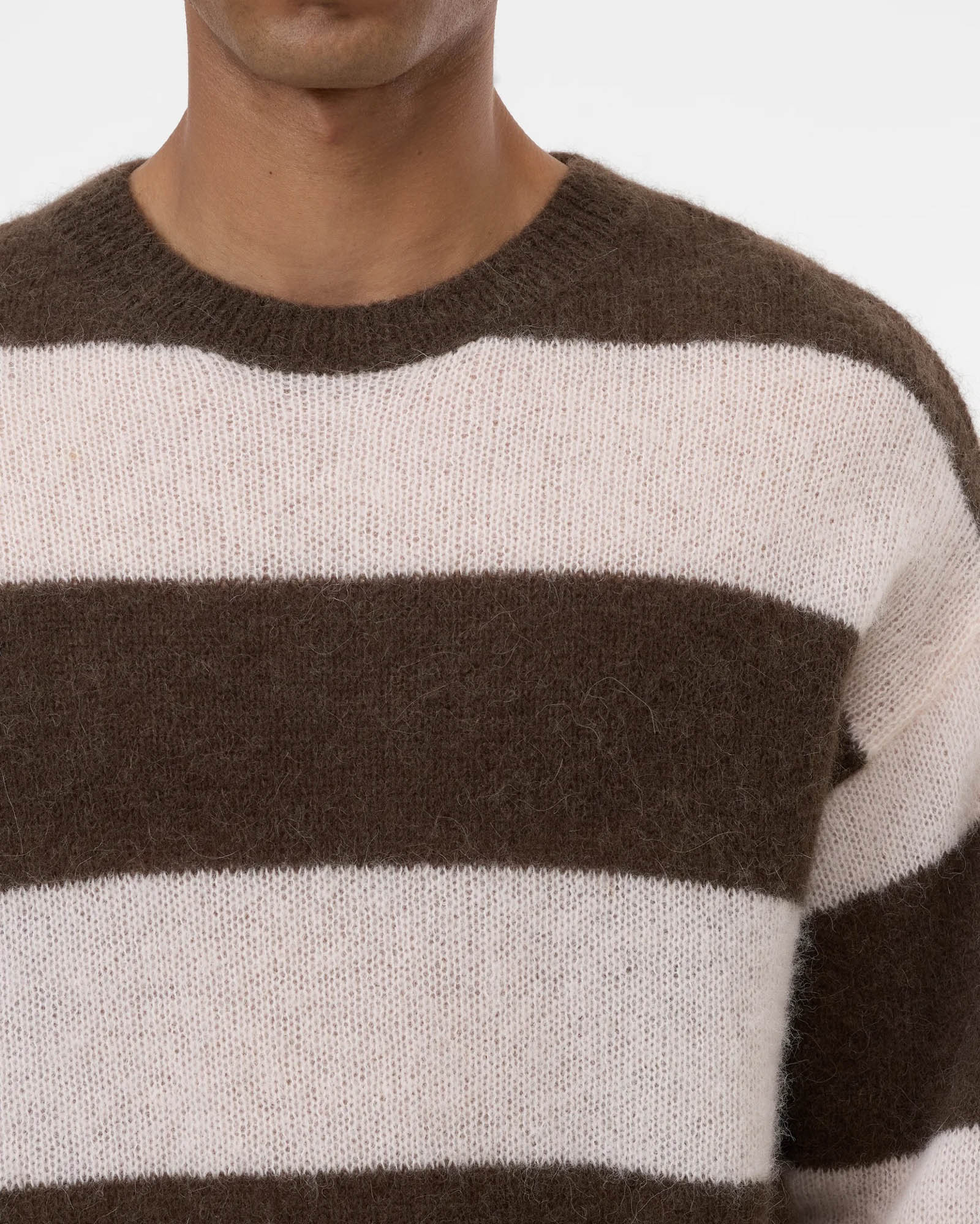 Stripe Crewneck