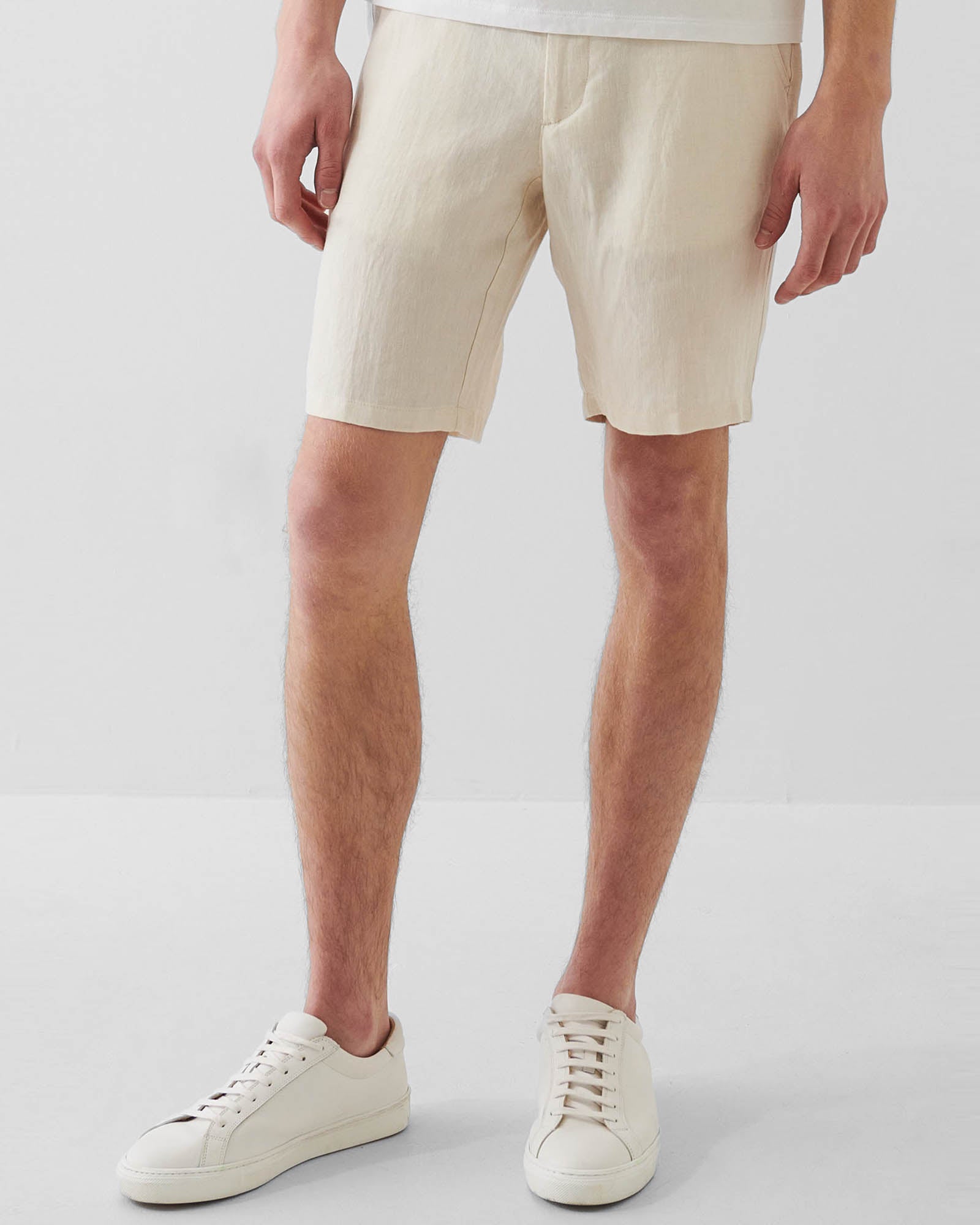 Linen Drawstring Shorts