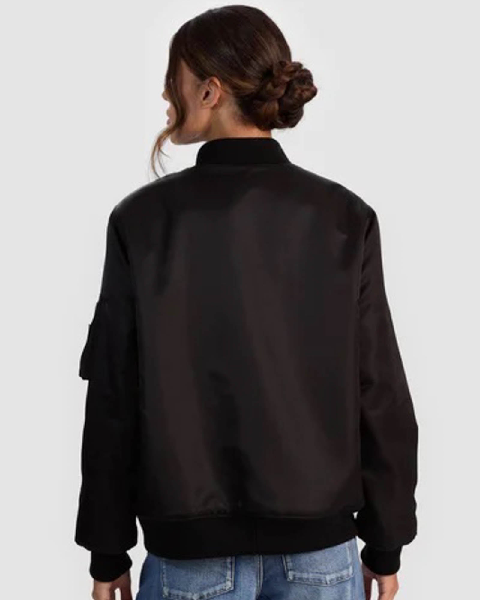 Becky Faux Fur Bomber Jacket