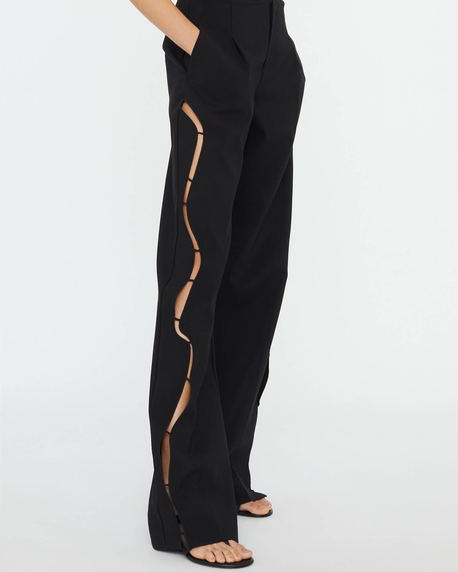 Pantalon mordu
