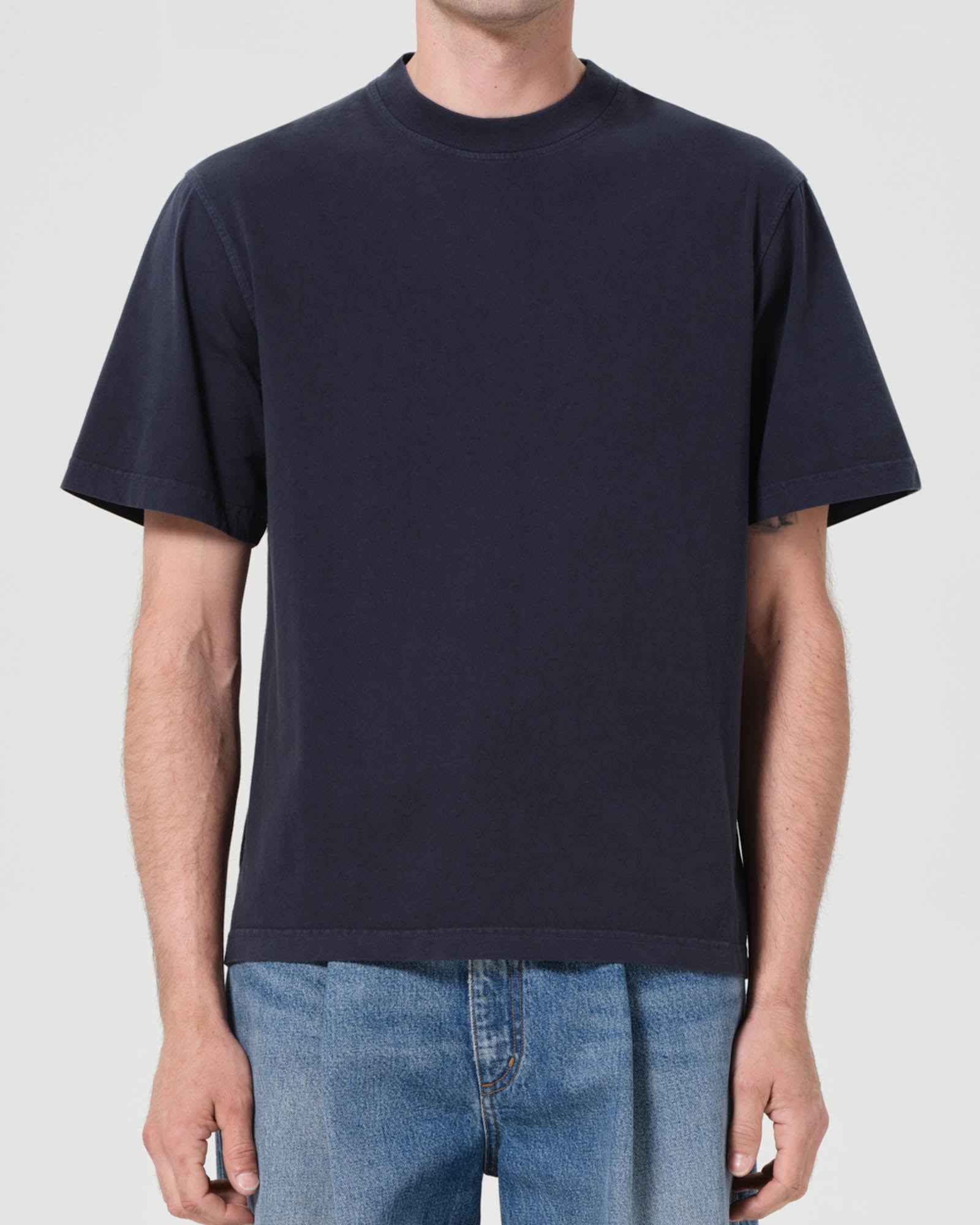 Asha Mock Neck Tee