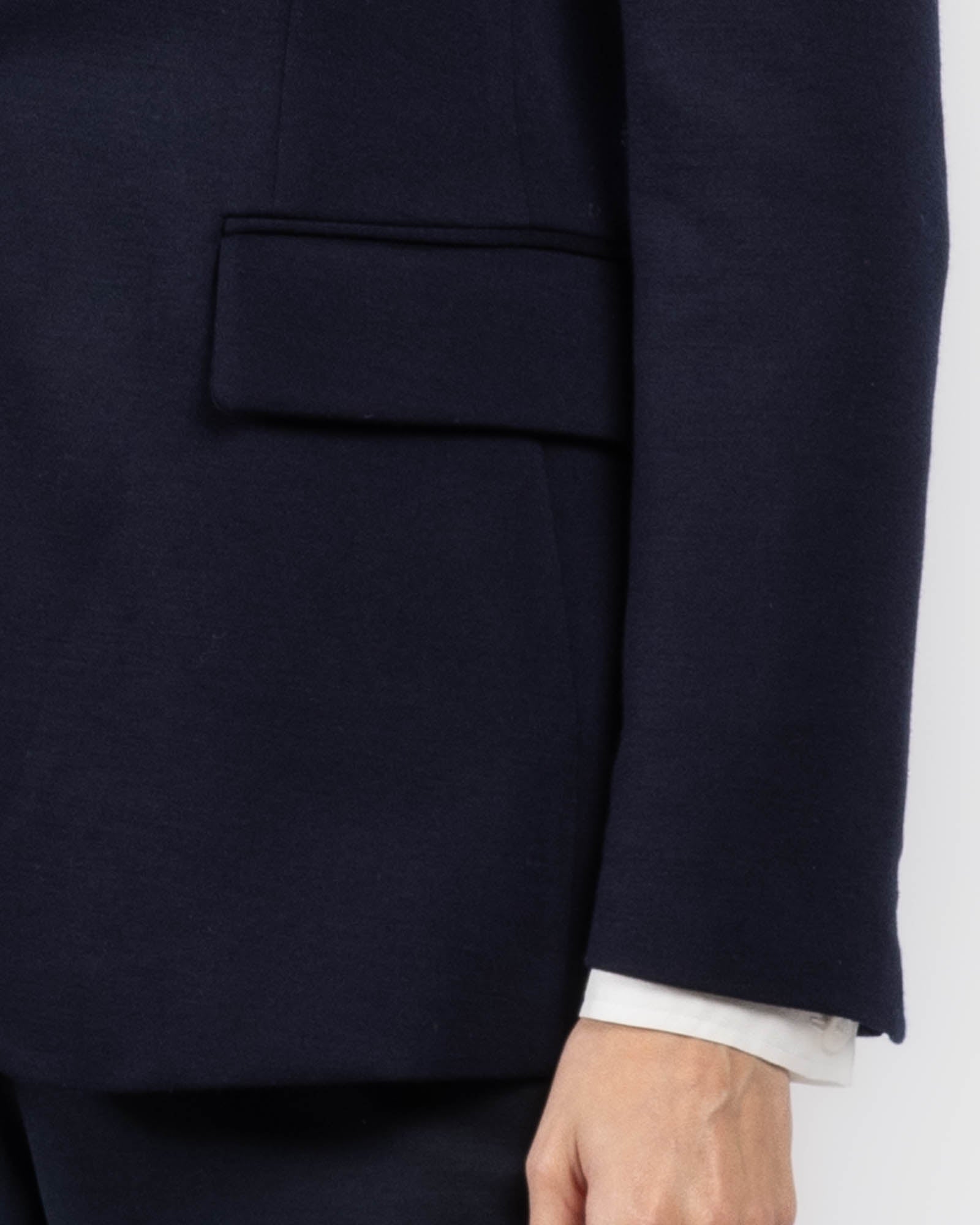 Blazer With Hooded Bib