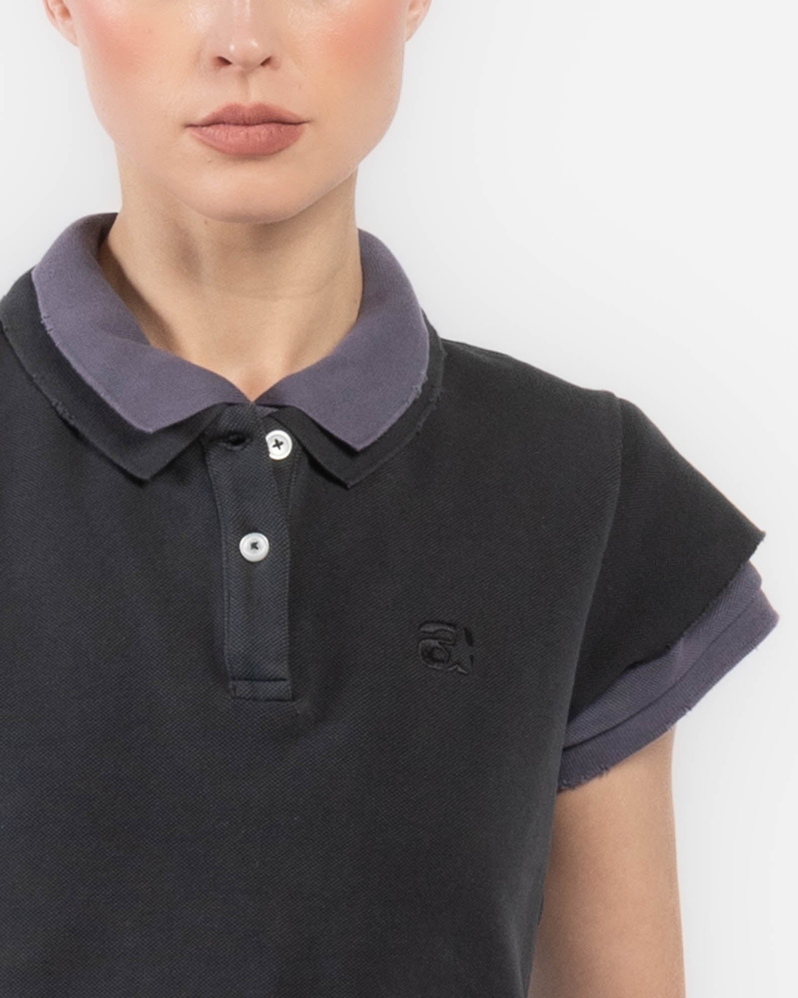 Polo rétréci en couches