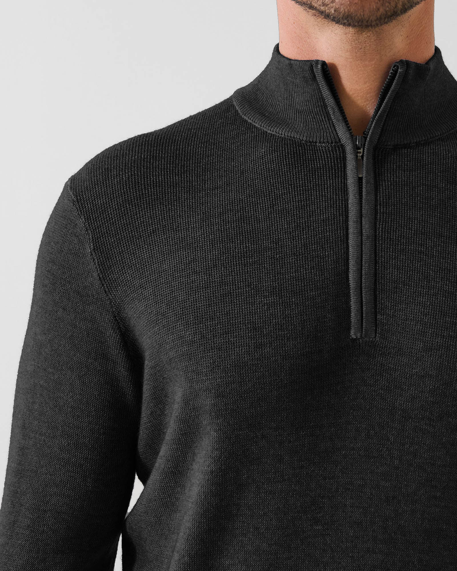 14 Gauge Vintage Quarter Zip Mock