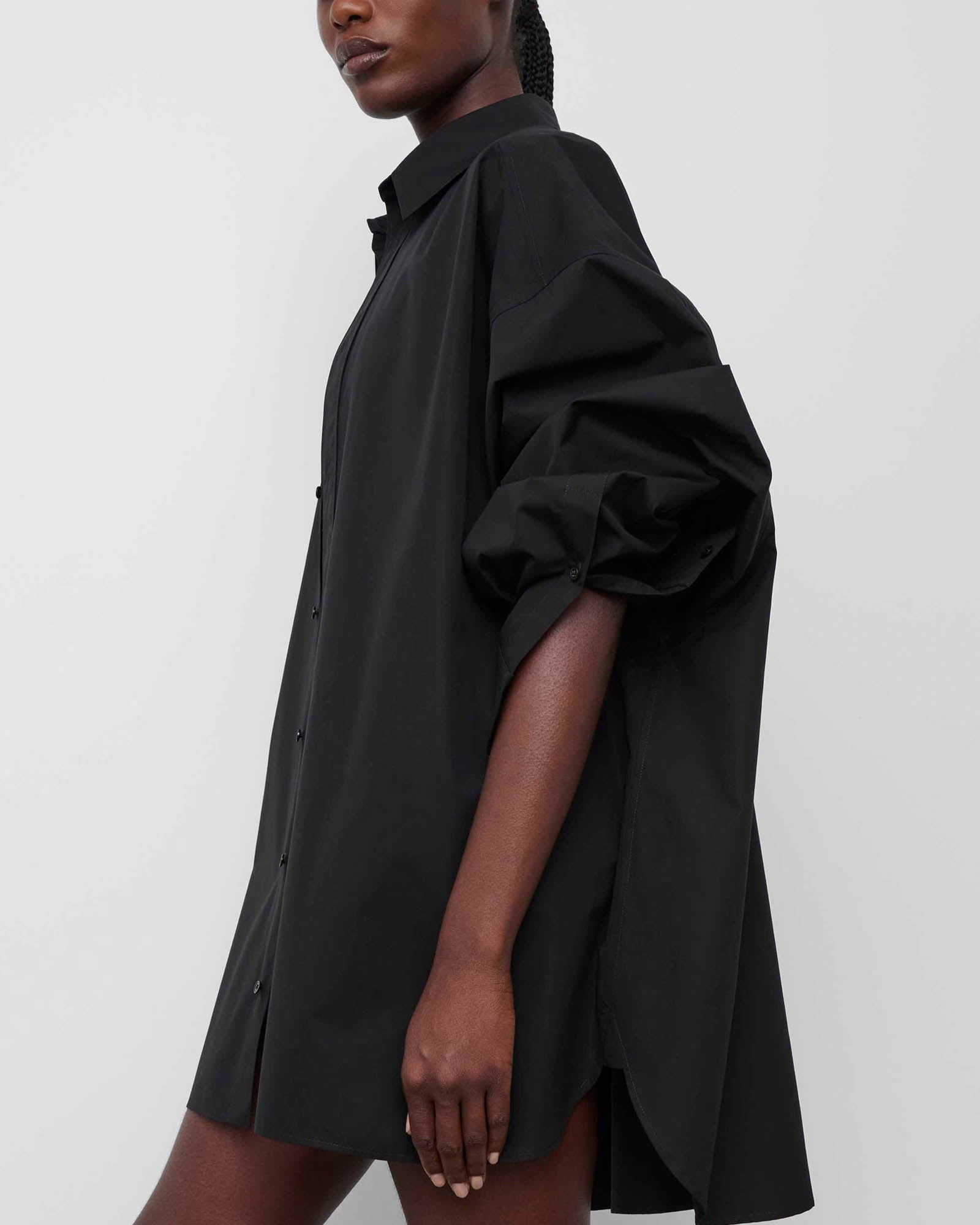 Oversized Shirt Dress