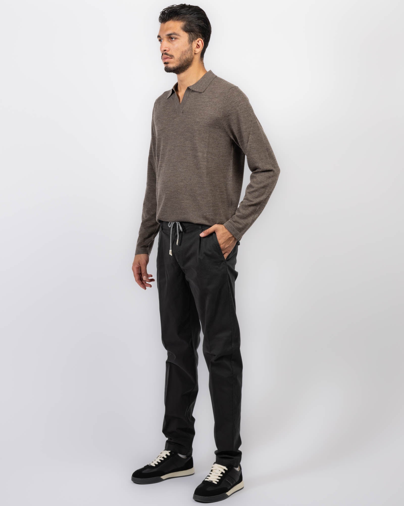 Pantalon à cordon