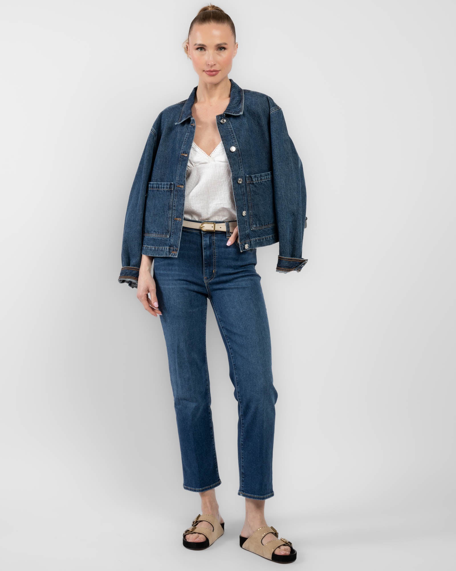 Le Sleek Straight Jeans