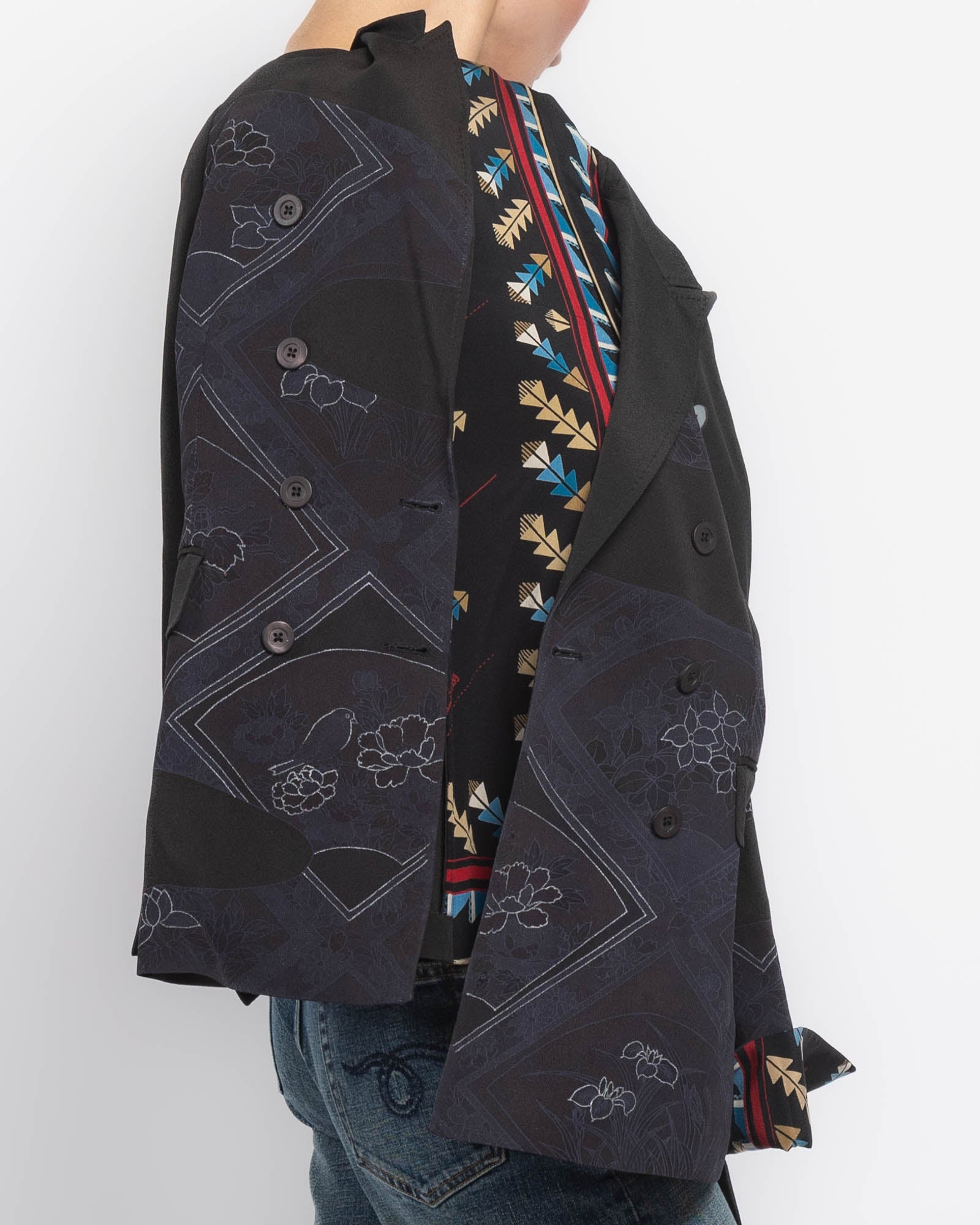 Double-Breasted Kimono