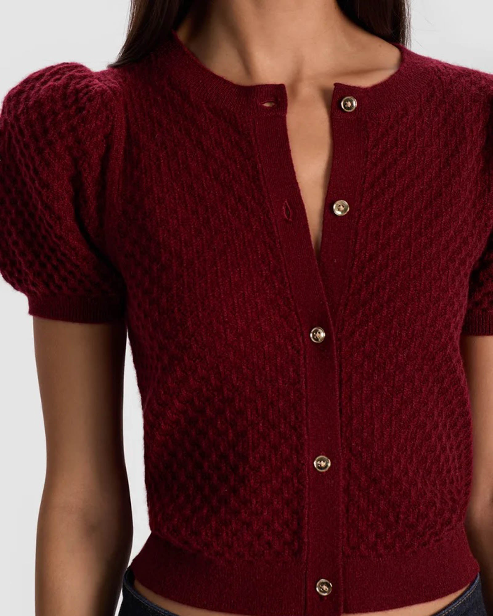 Sabine Puff Cardigan