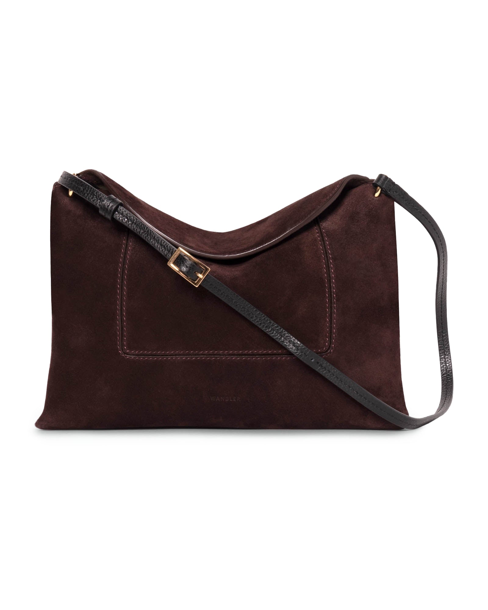 Penelope Slouch Suede Bag