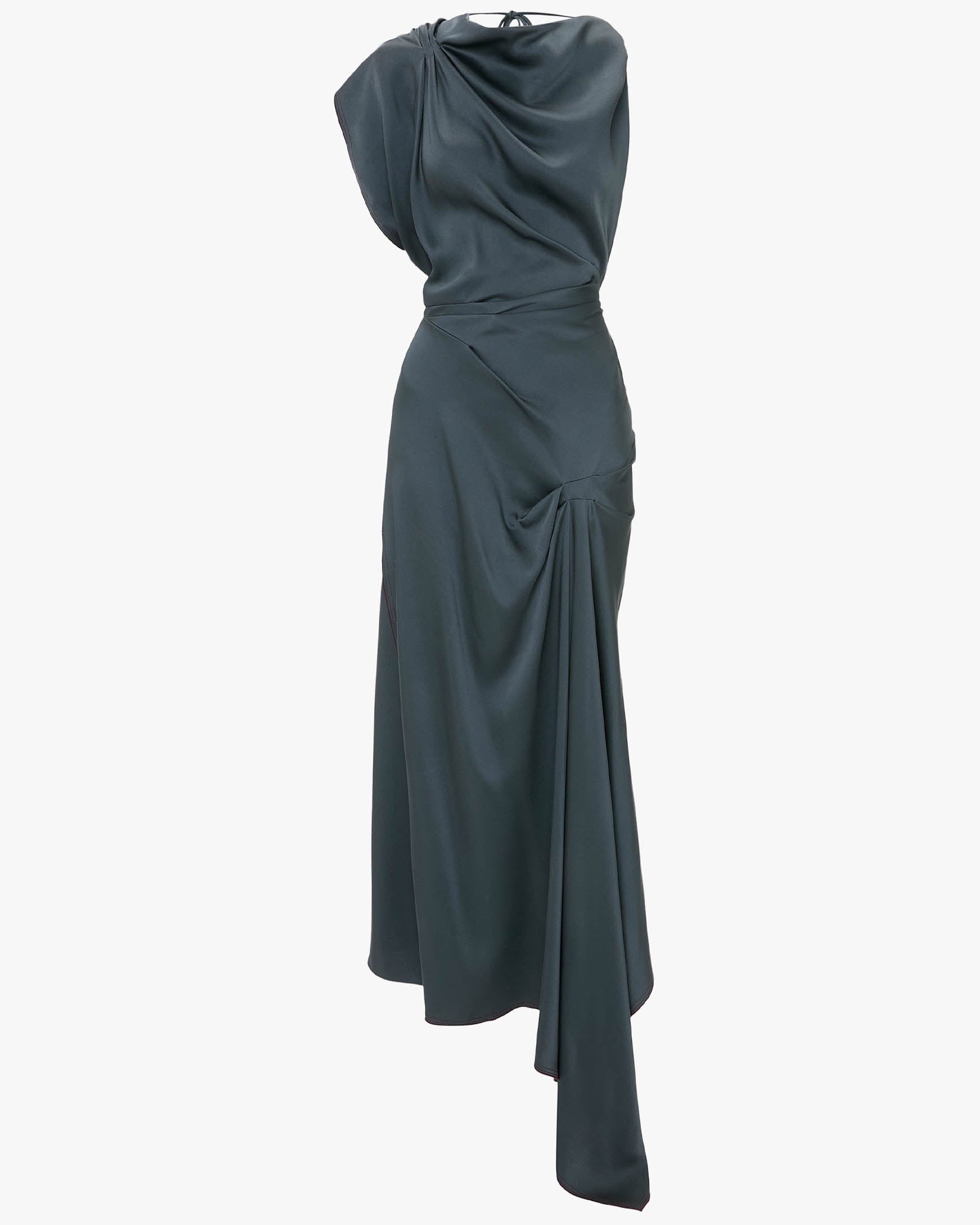 Draped Pleat Dress